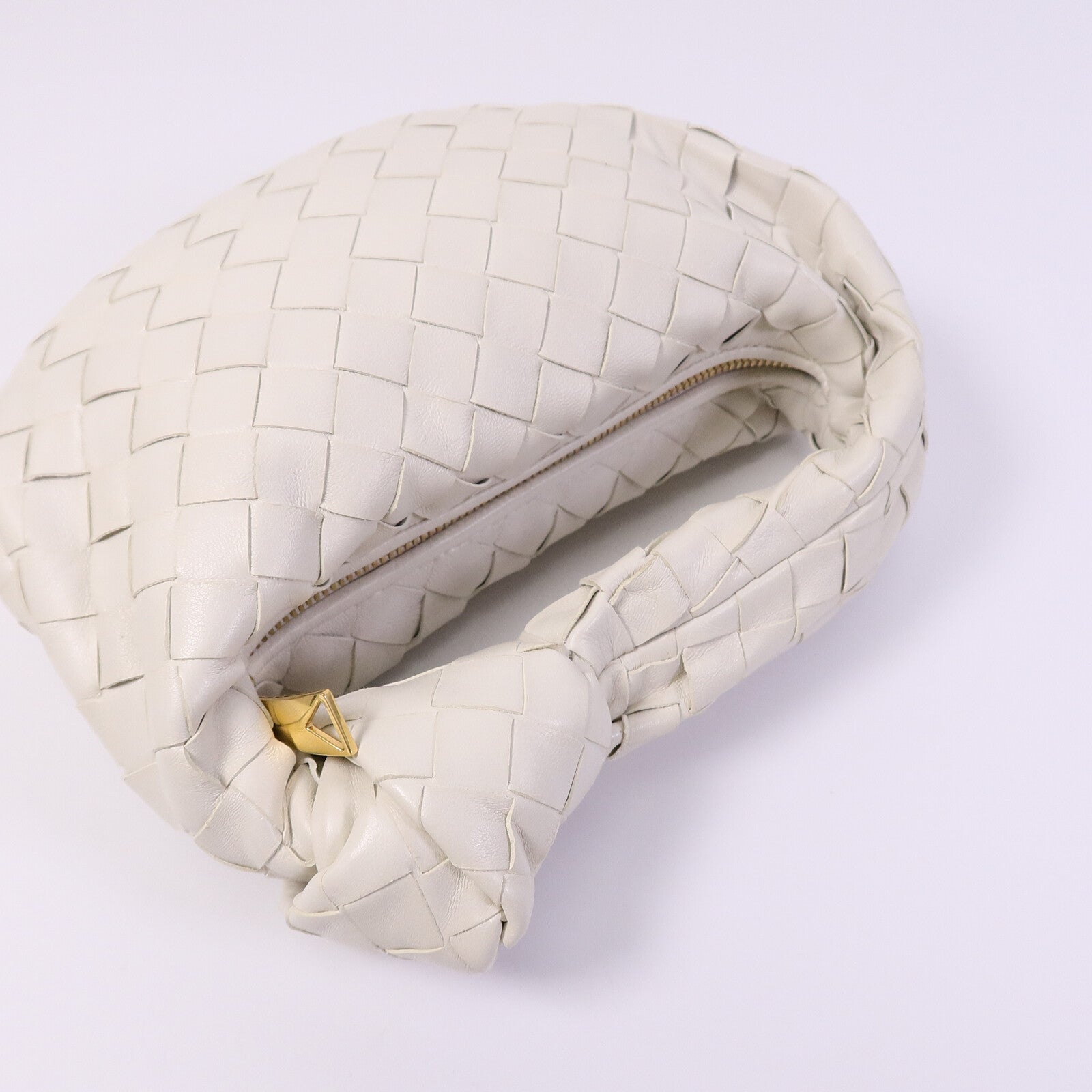 BOTTEGA VENETA 羊皮皮革Mini Jodie手挽袋