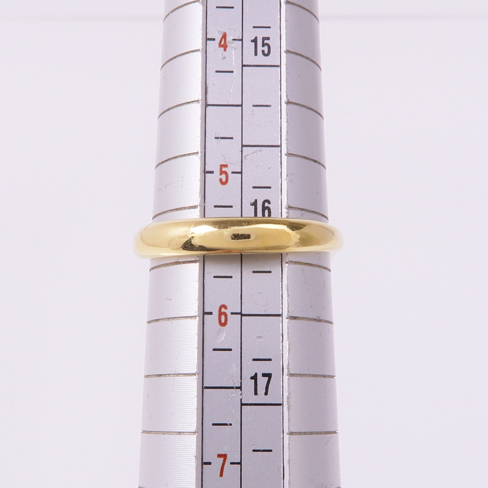 TIFFANY＆CO 18K黃金Heart Ring戒指US#5.5