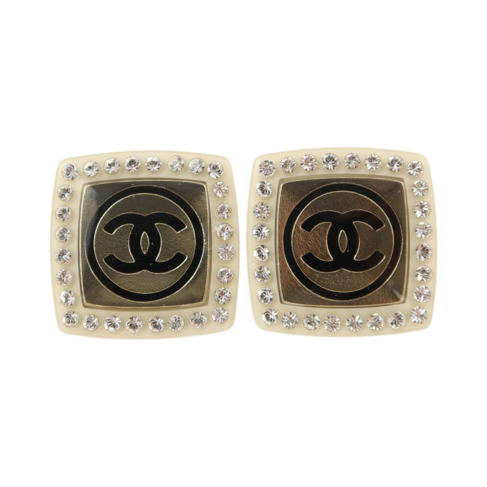 CHANEL PVC/金屬Earrings耳環