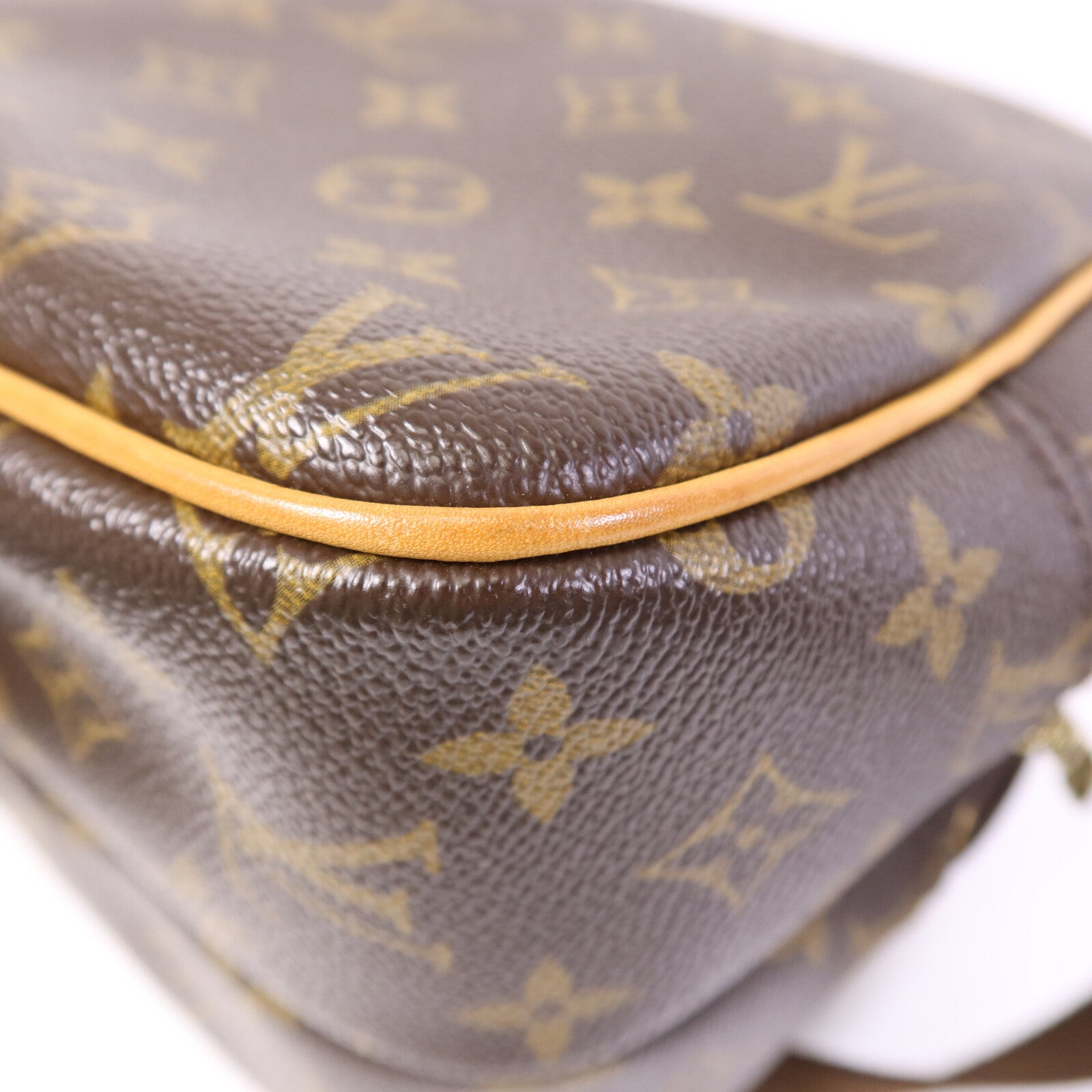 LOUIS VUITTON Monogram Reporter PM金扣肩背袋