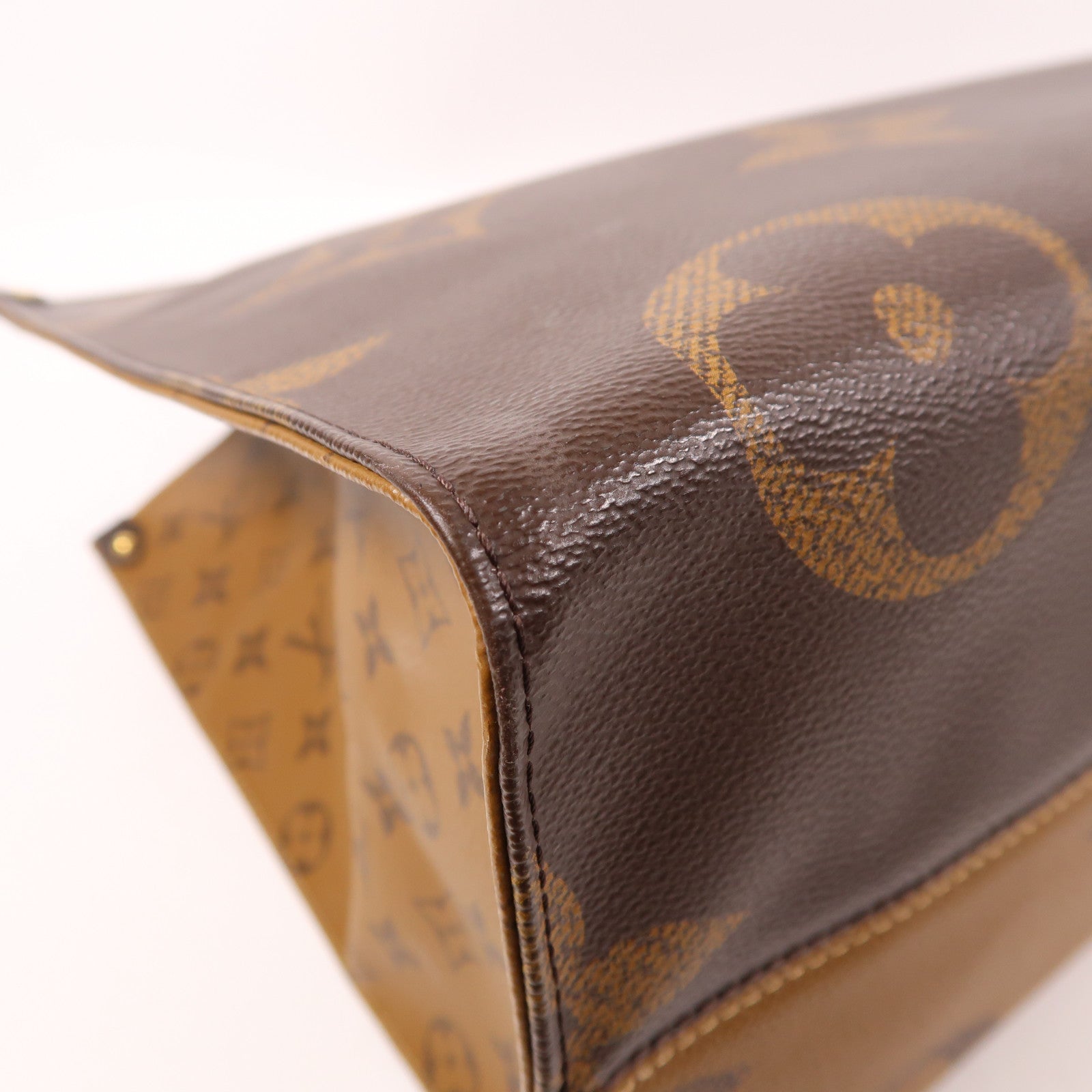 LOUIS VUITTON 【激減優惠】Monogram Giant OnTheGo GM金扣手挽肩背兩用袋