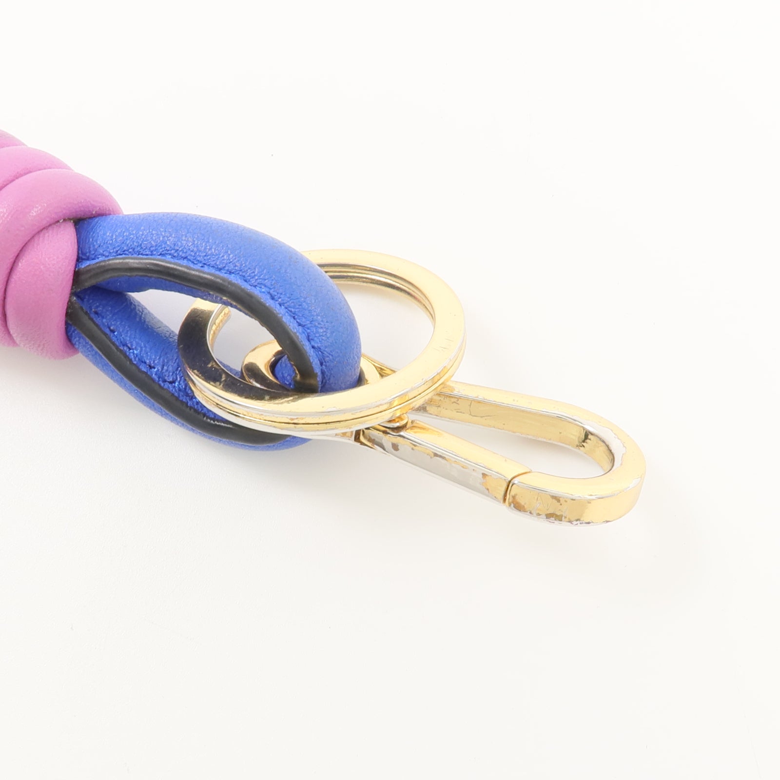 LOEWE 牛皮皮革Key Charm鑰匙圈