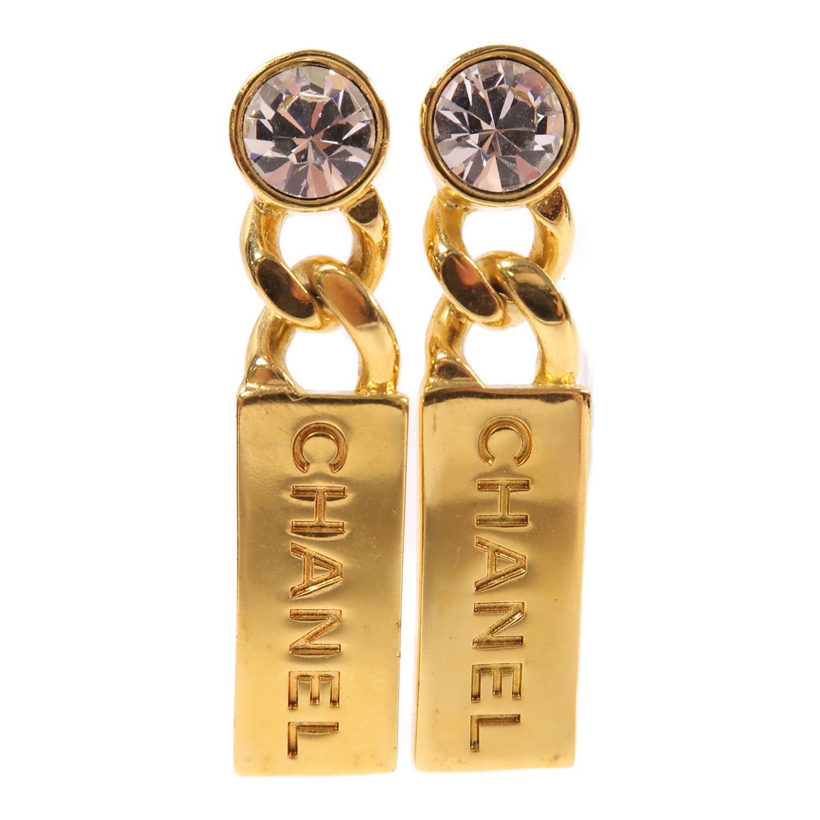 CHANEL 【激減優惠】金屬Earring耳環金色