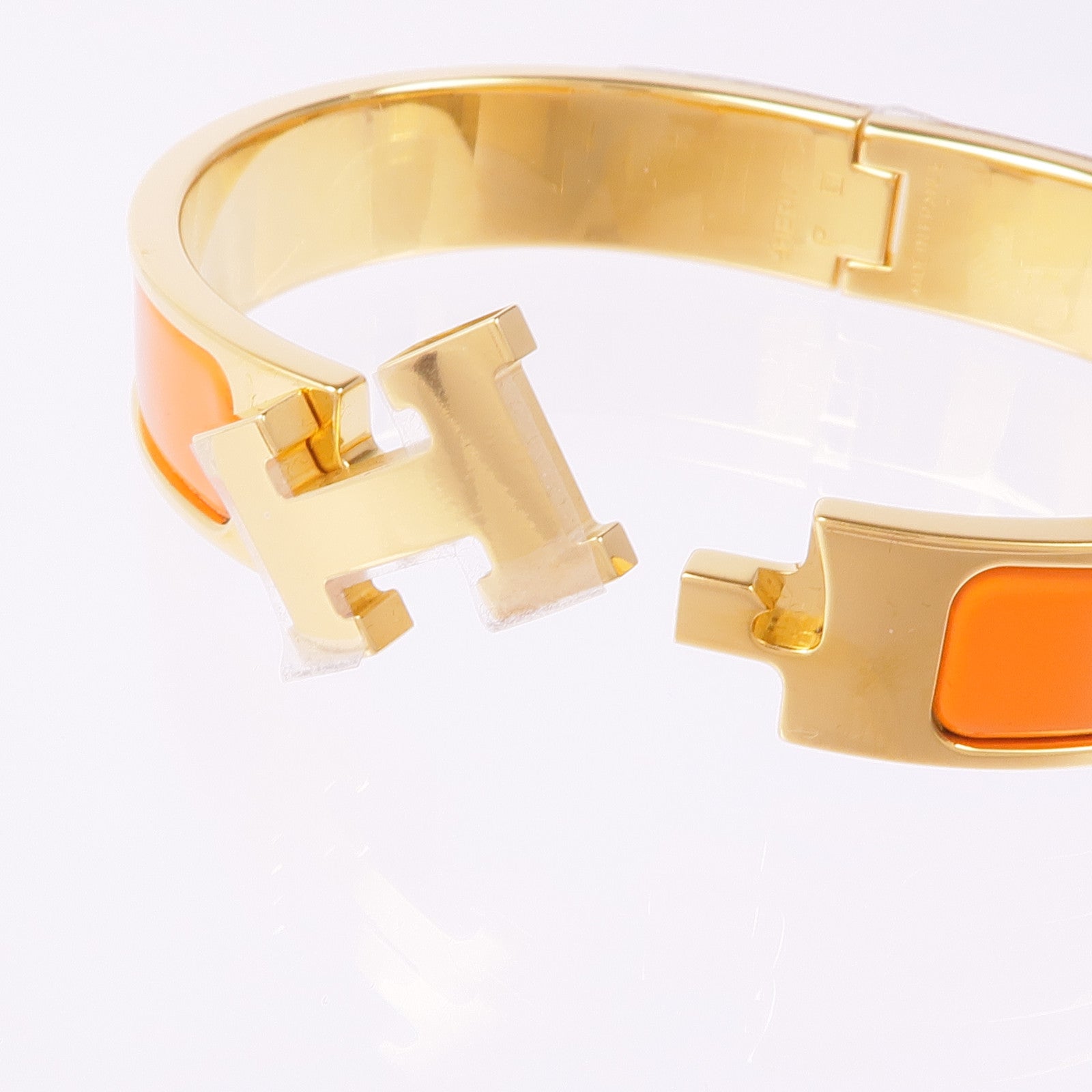 HERMES 琺瑯/金屬Clic H手鐲