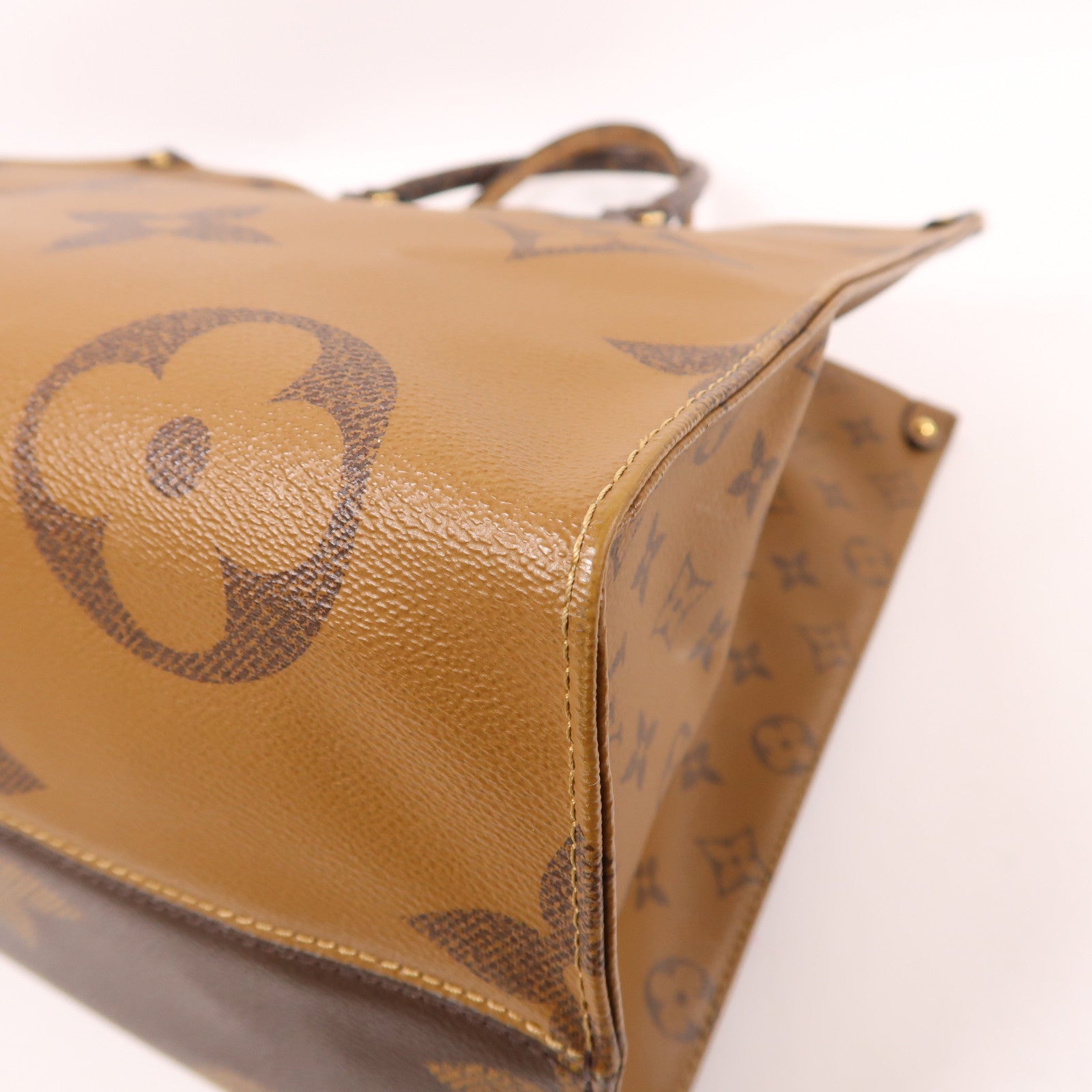 LOUIS VUITTON 【激減優惠】Monogram Giant OnTheGo GM金扣手挽肩背兩用袋