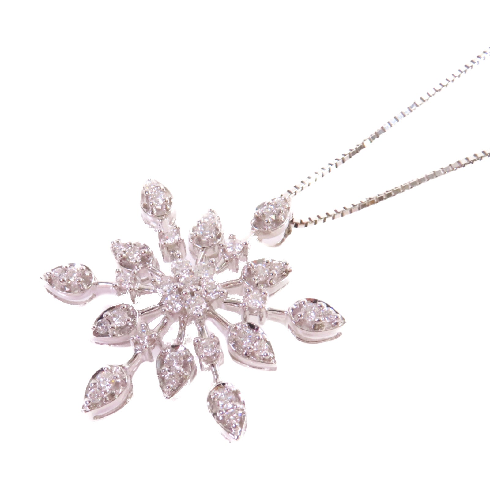 JEWELRY 【激減優惠】18K白金/1.00ct鑽石Diamond Necklace項鍊