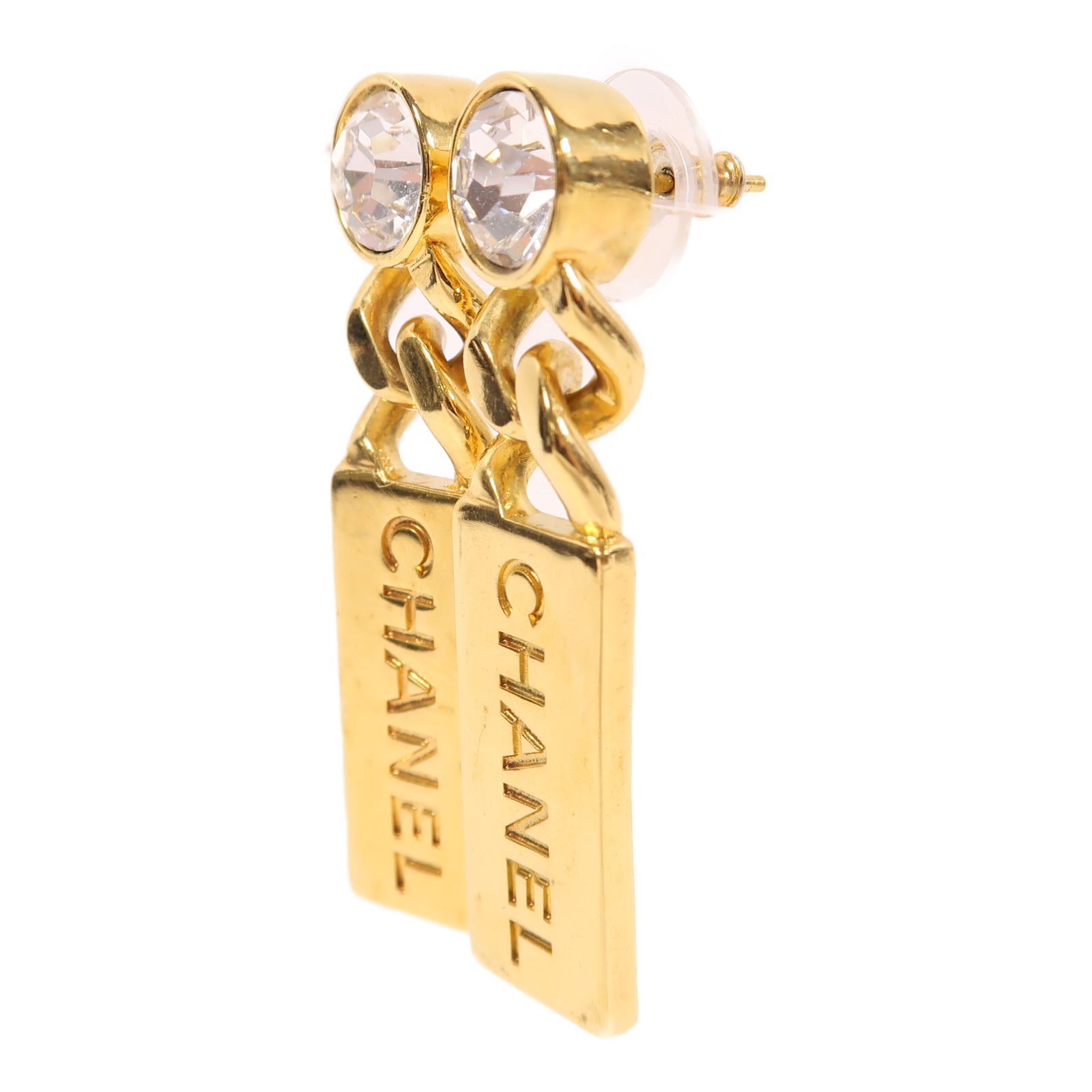 CHANEL 【激減優惠】金屬Earring耳環金色