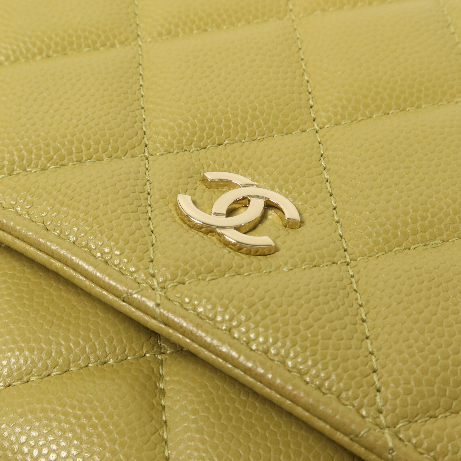 CHANEL 牛皮皮革Wallet On Chain鏈帶肩背袋