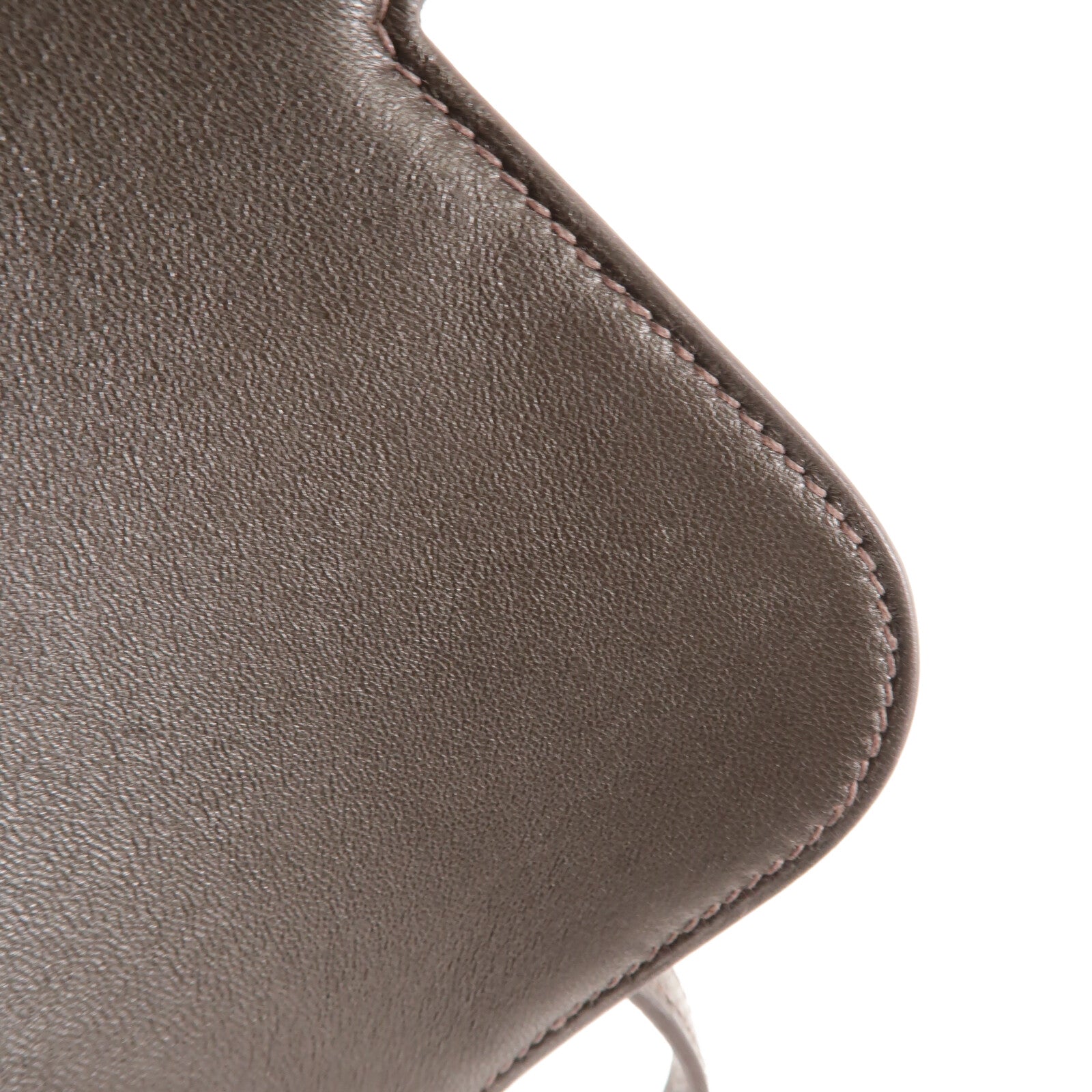 HERMES Epsom皮革Constance Mini肩背袋Bai Brun