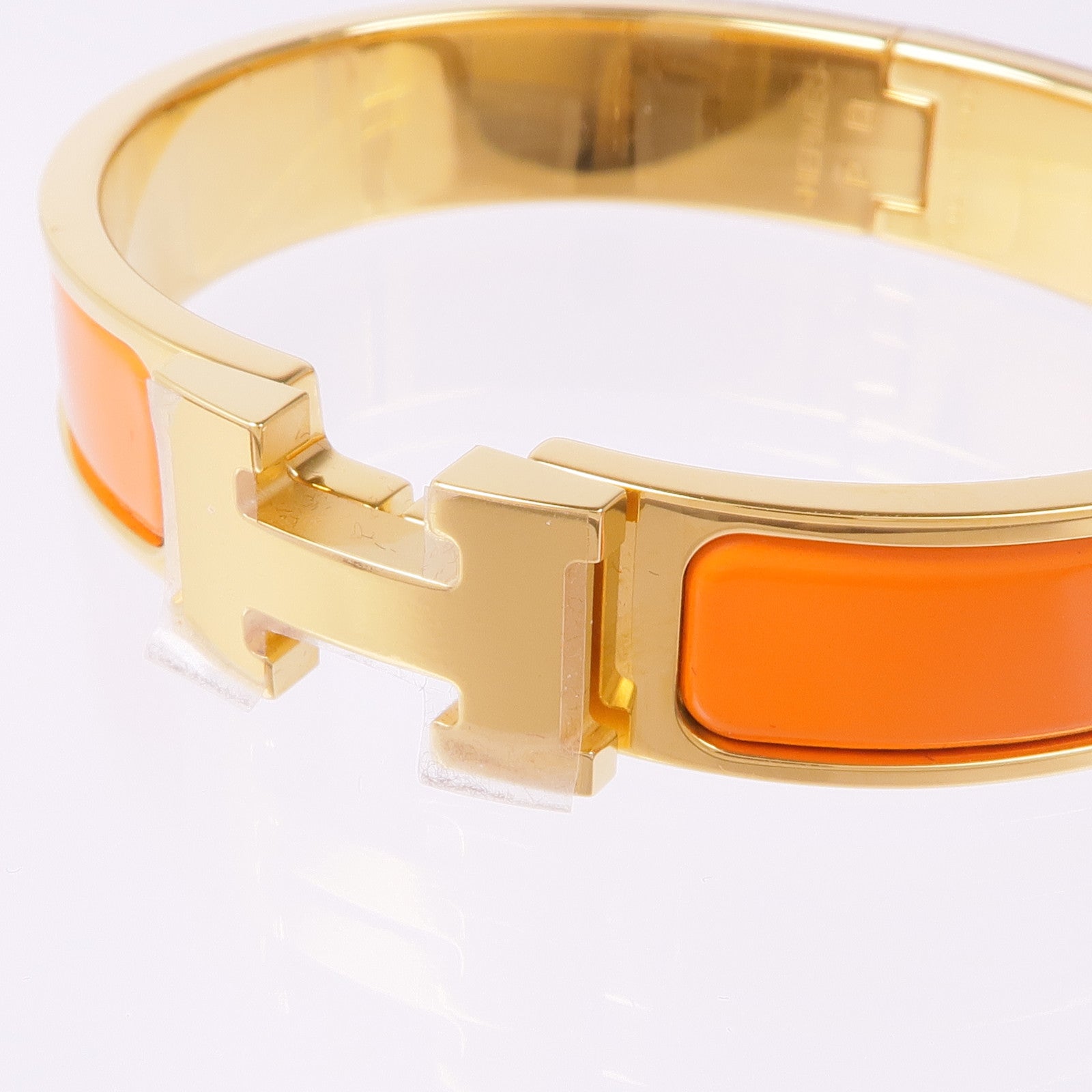 HERMES 琺瑯/金屬Clic H手鐲