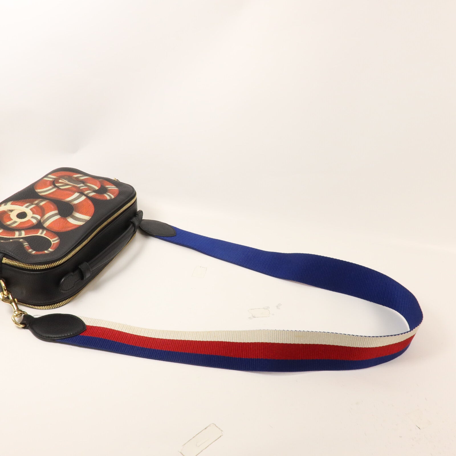 GUCCI 牛皮皮革Camera Bag手挽肩背兩用袋