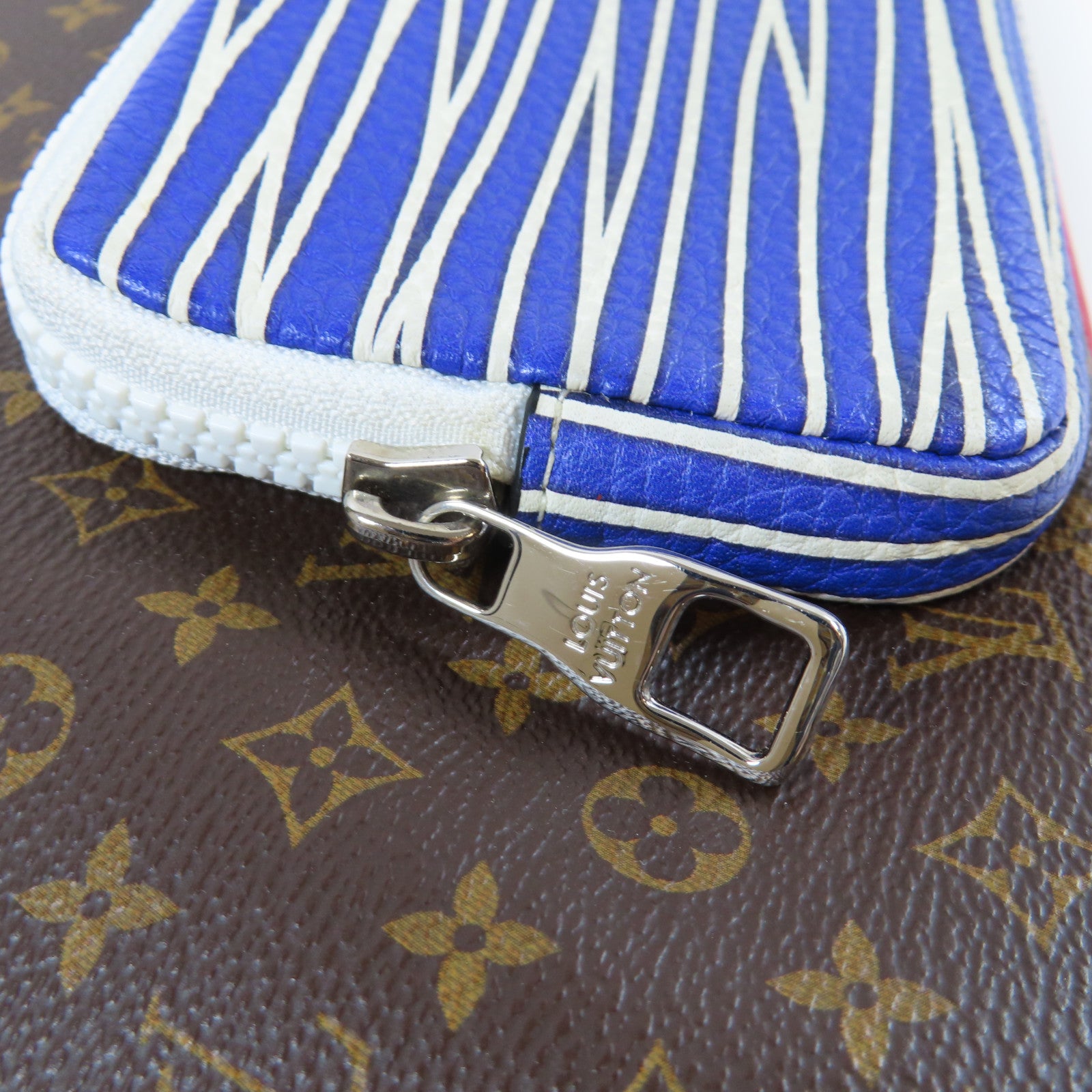LOUIS VUITTON **【激減優惠】Monogram Patchwork Pochette A4金扣手拿包啡色
