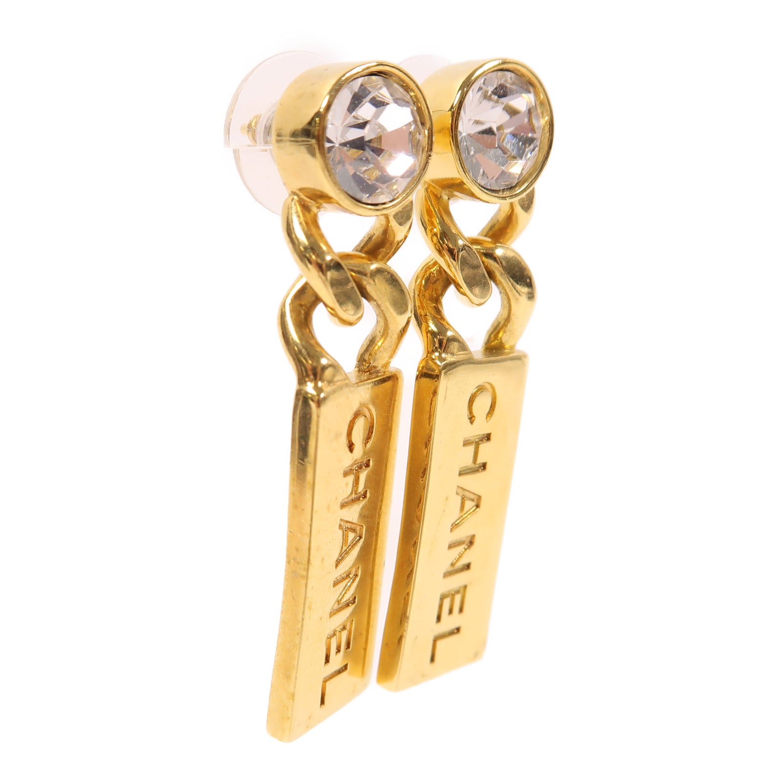 CHANEL 【激減優惠】金屬Earring耳環金色