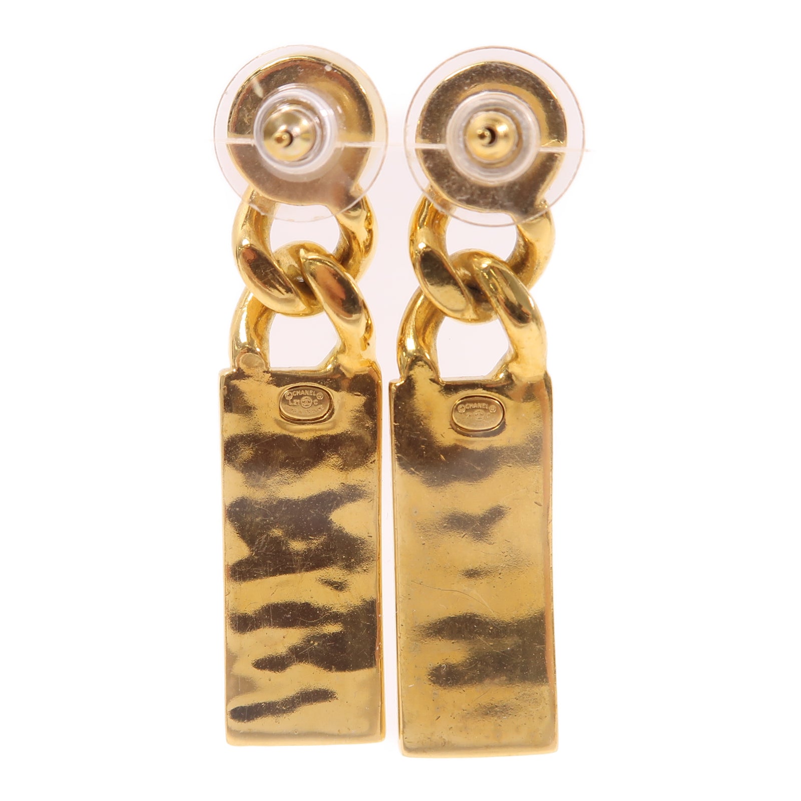 CHANEL 【激減優惠】金屬Earring耳環金色
