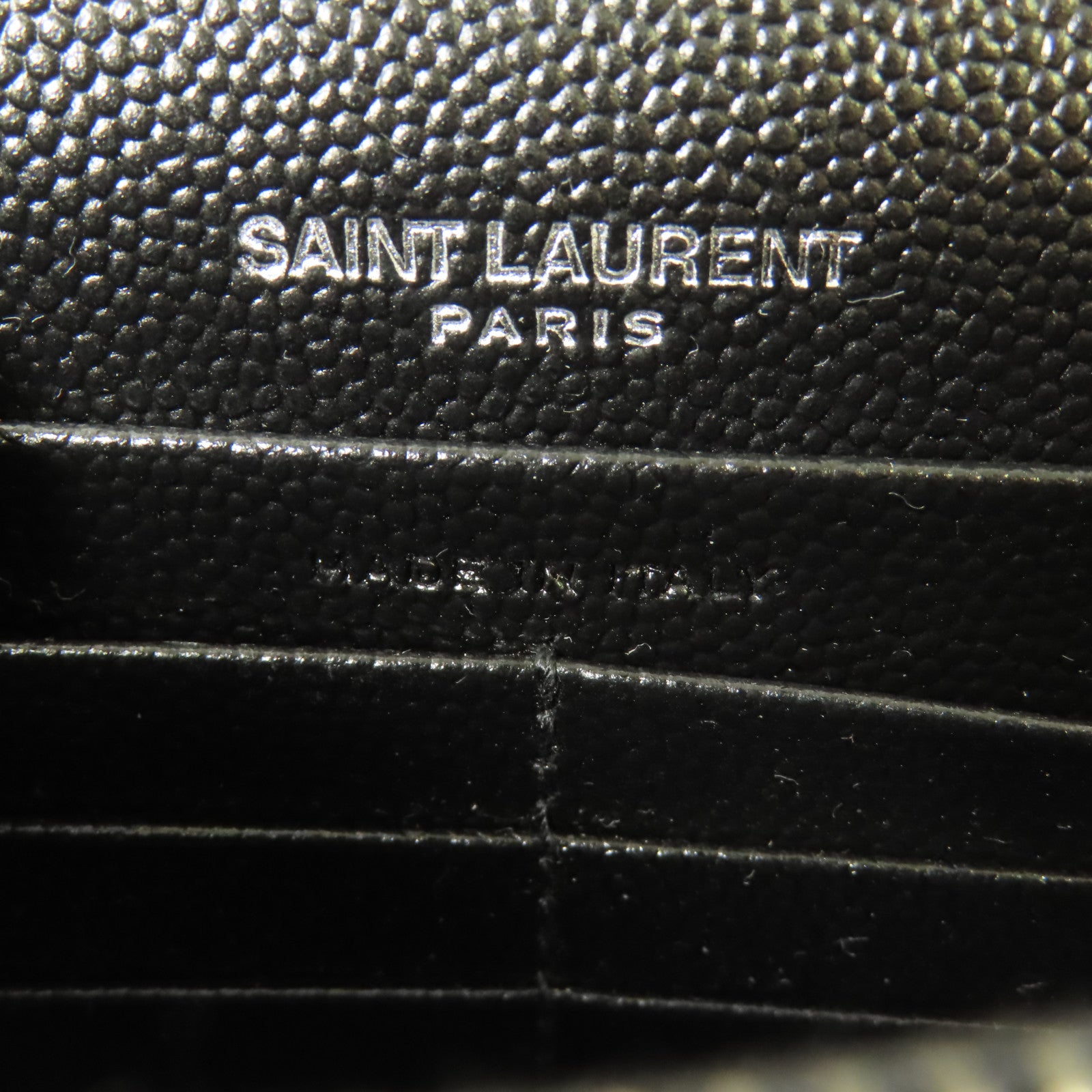 SAINT LAURENT 牛皮皮革Kate Shoulder Bag銀扣鏈帶肩背袋