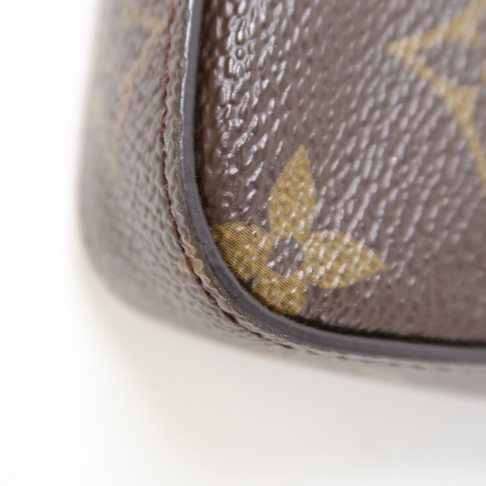 LOUIS VUITTON Monogram Pochette Felicy金扣肩背袋啡色