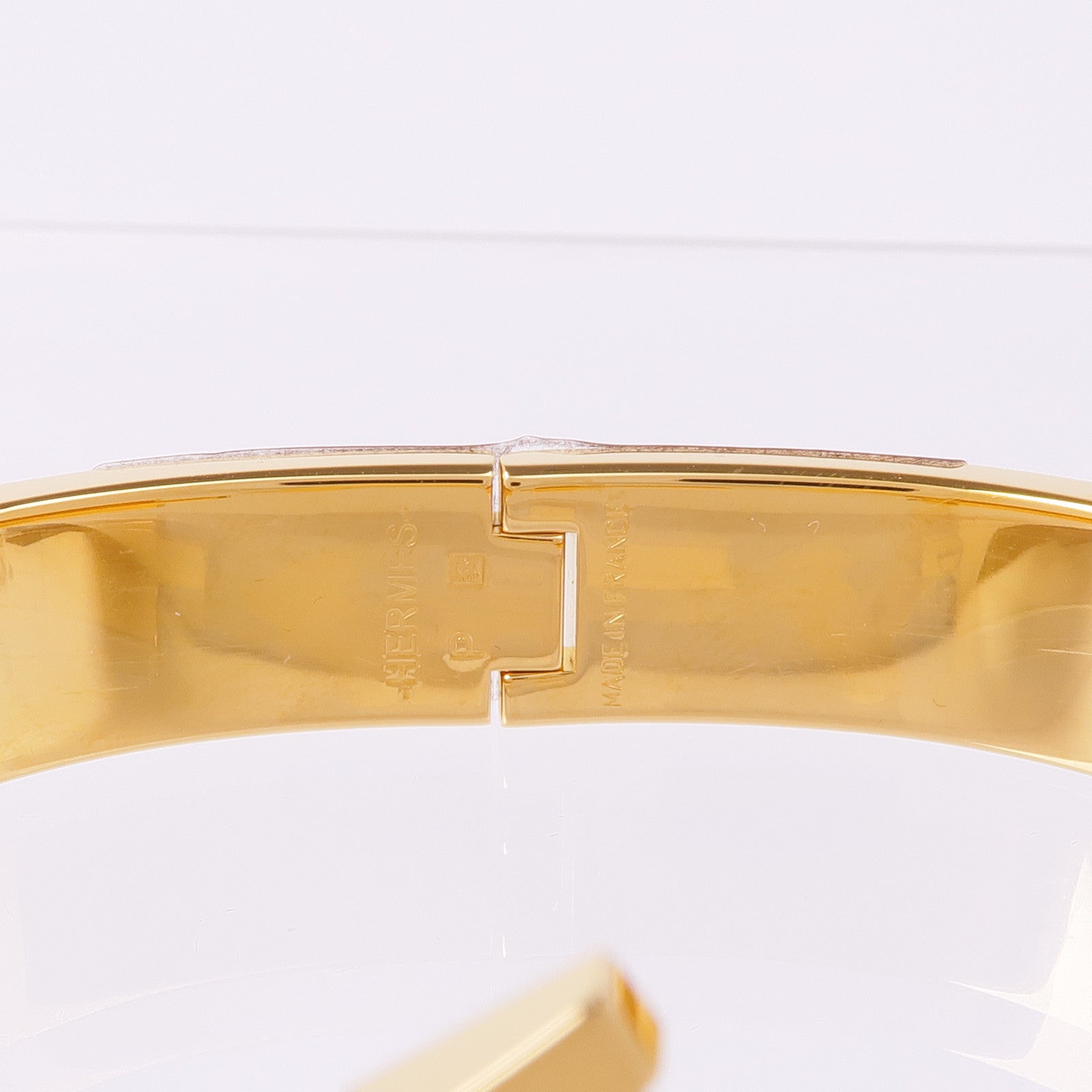 HERMES 琺瑯/金屬Clic H手鐲