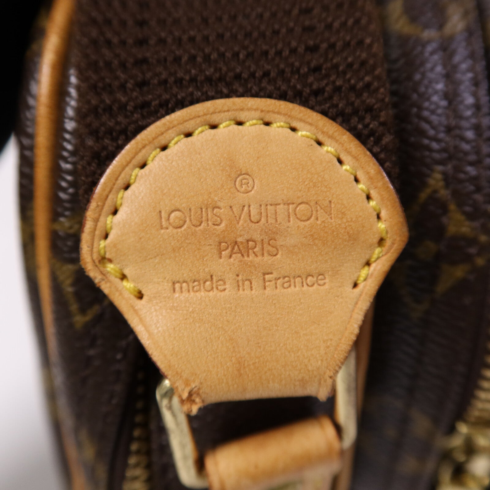 LOUIS VUITTON Monogram Reporter PM金扣肩背袋