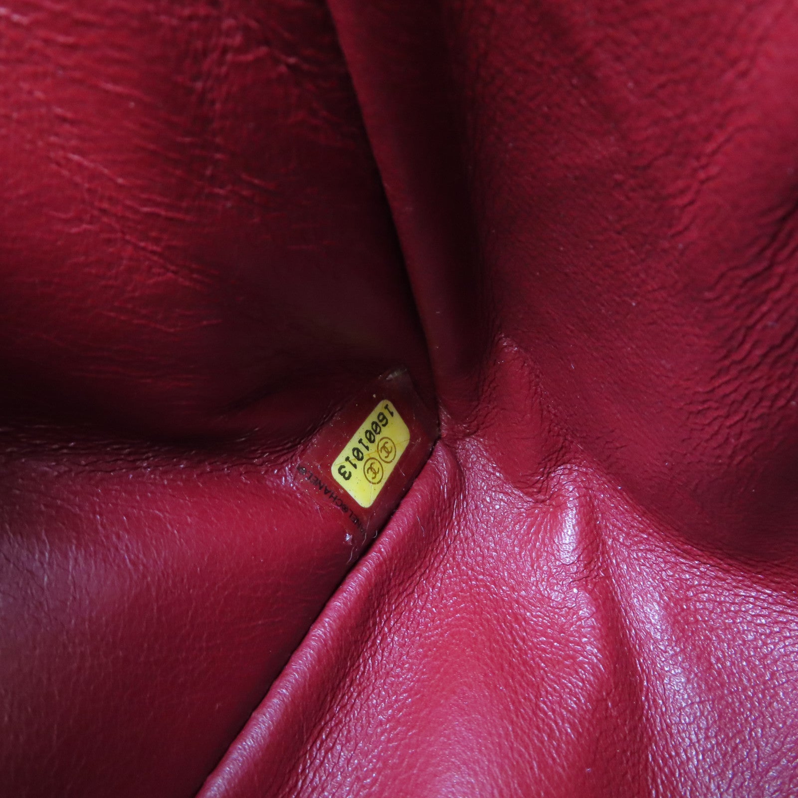 CHANEL 【激減優惠】菱格牛皮皮革2.55 Mini Chain Shoulder Bag銀扣鏈帶肩背袋酒紅色