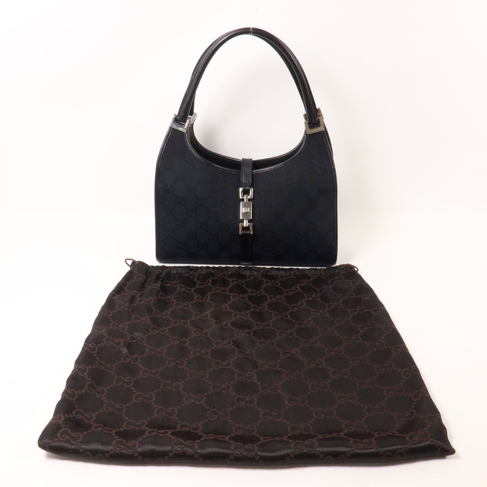 GUCCI 帆布Jackie肩背袋