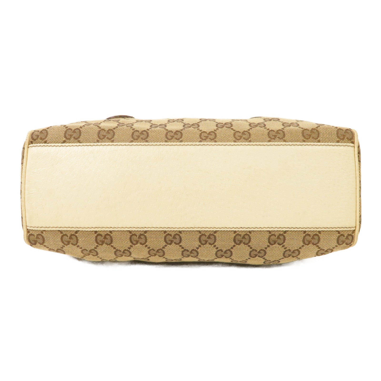 GUCCI 帆布Shoulder Bag金扣肩背袋啡色