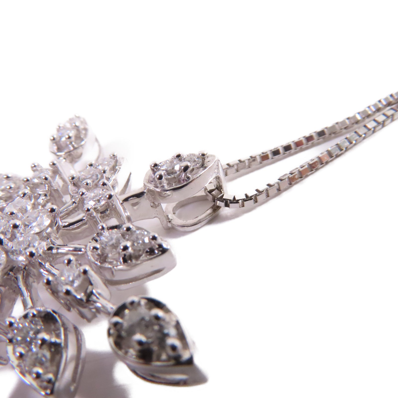 JEWELRY 【激減優惠】18K白金/1.00ct鑽石Diamond Necklace項鍊