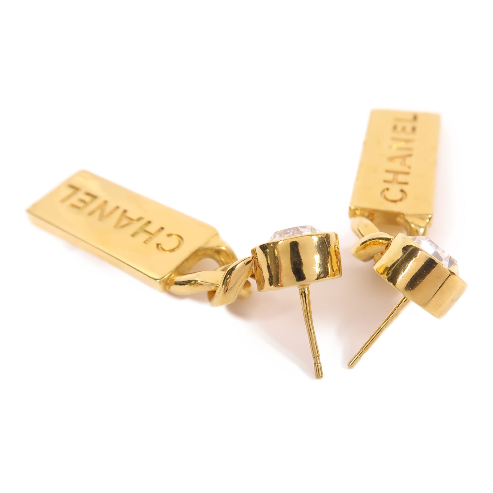 CHANEL 【激減優惠】金屬Earring耳環金色
