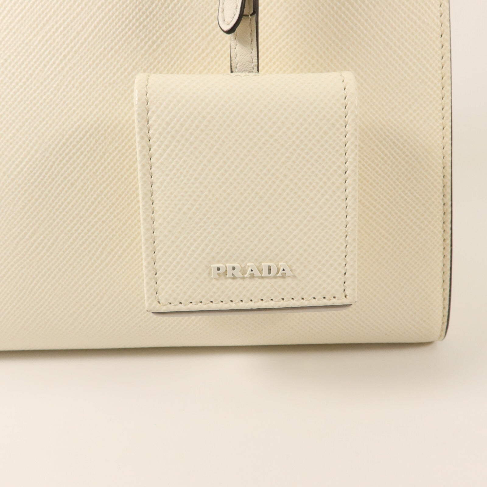PRADA Saffiano皮革Robot 2 Way Bag手挽肩背兩用袋