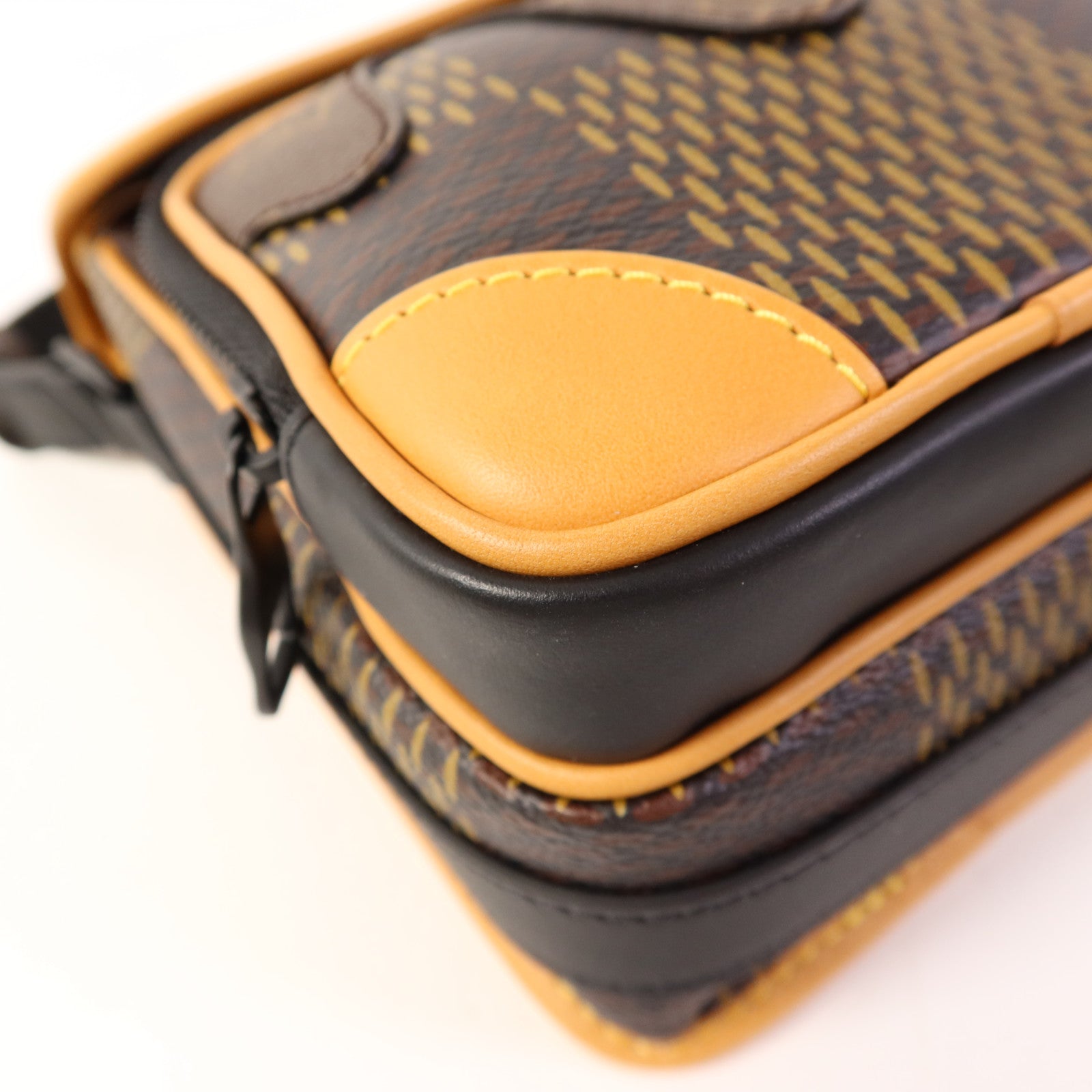 LOUIS VUITTON 【激減優惠】Damier Giant/Monogram LV x Nigo Nano Amazone肩背袋