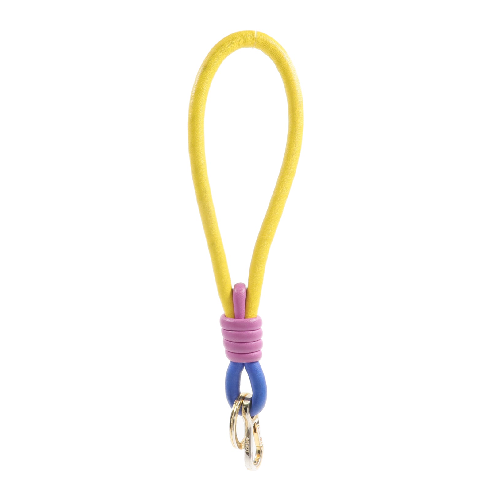 LOEWE 牛皮皮革Key Charm鑰匙圈