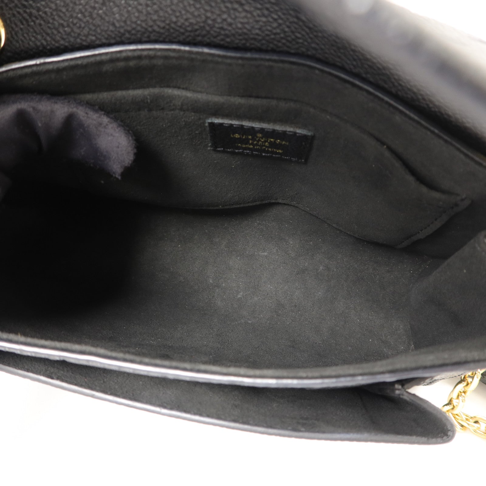 LOUIS VUITTON Monogram Empreinte Vavin BB鏈帶肩背袋