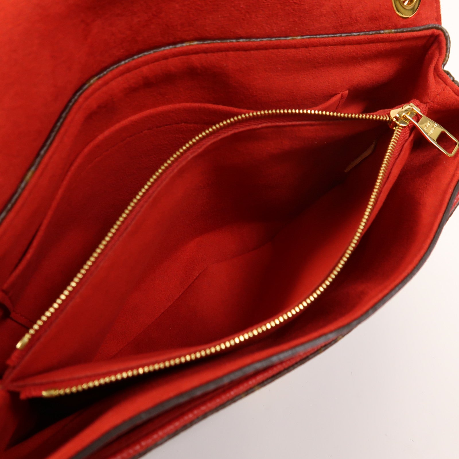 LOUIS VUITTON Monogram Pallas Chain Bag金扣鏈帶肩背袋