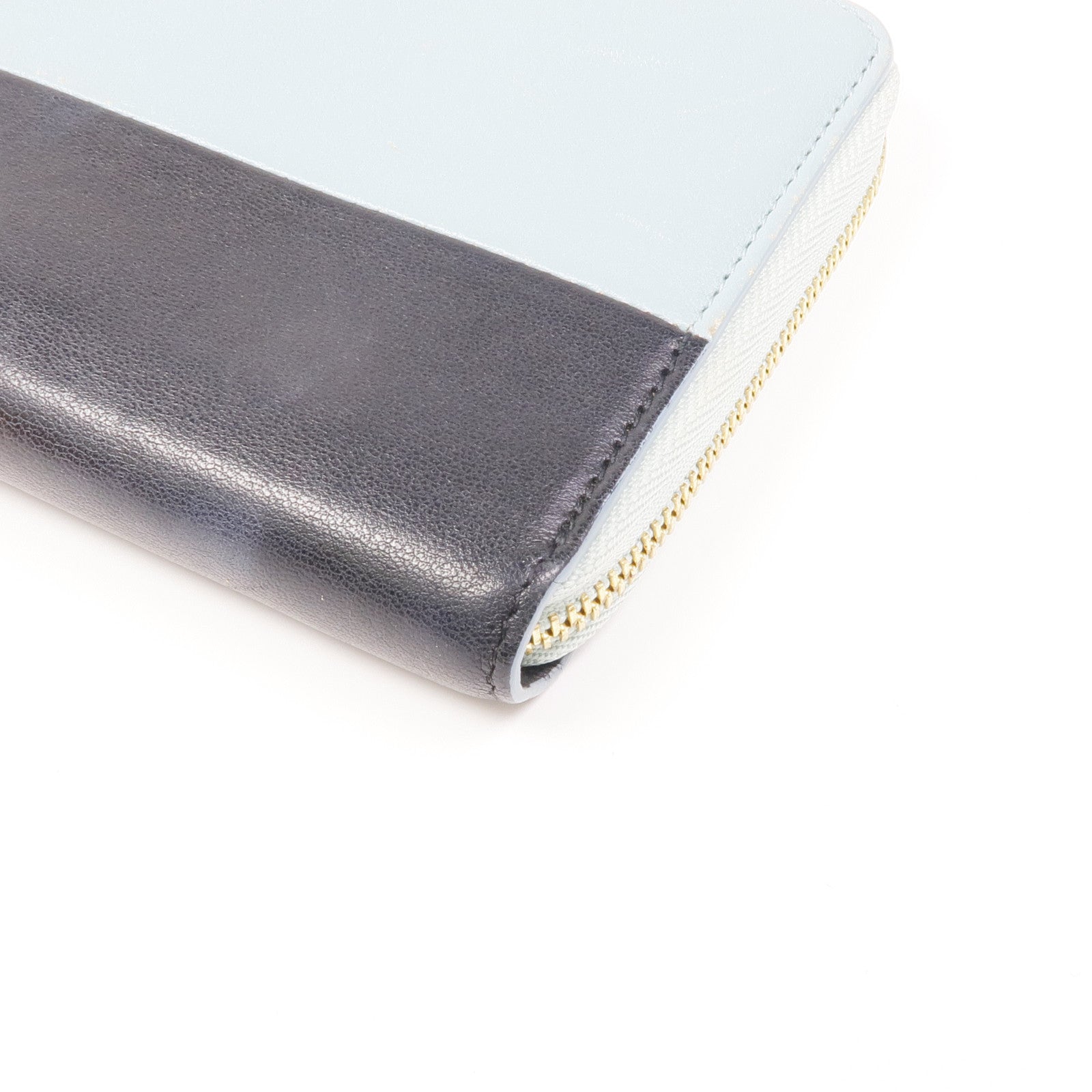 CELINE 牛皮皮革Wallet金扣長錢包