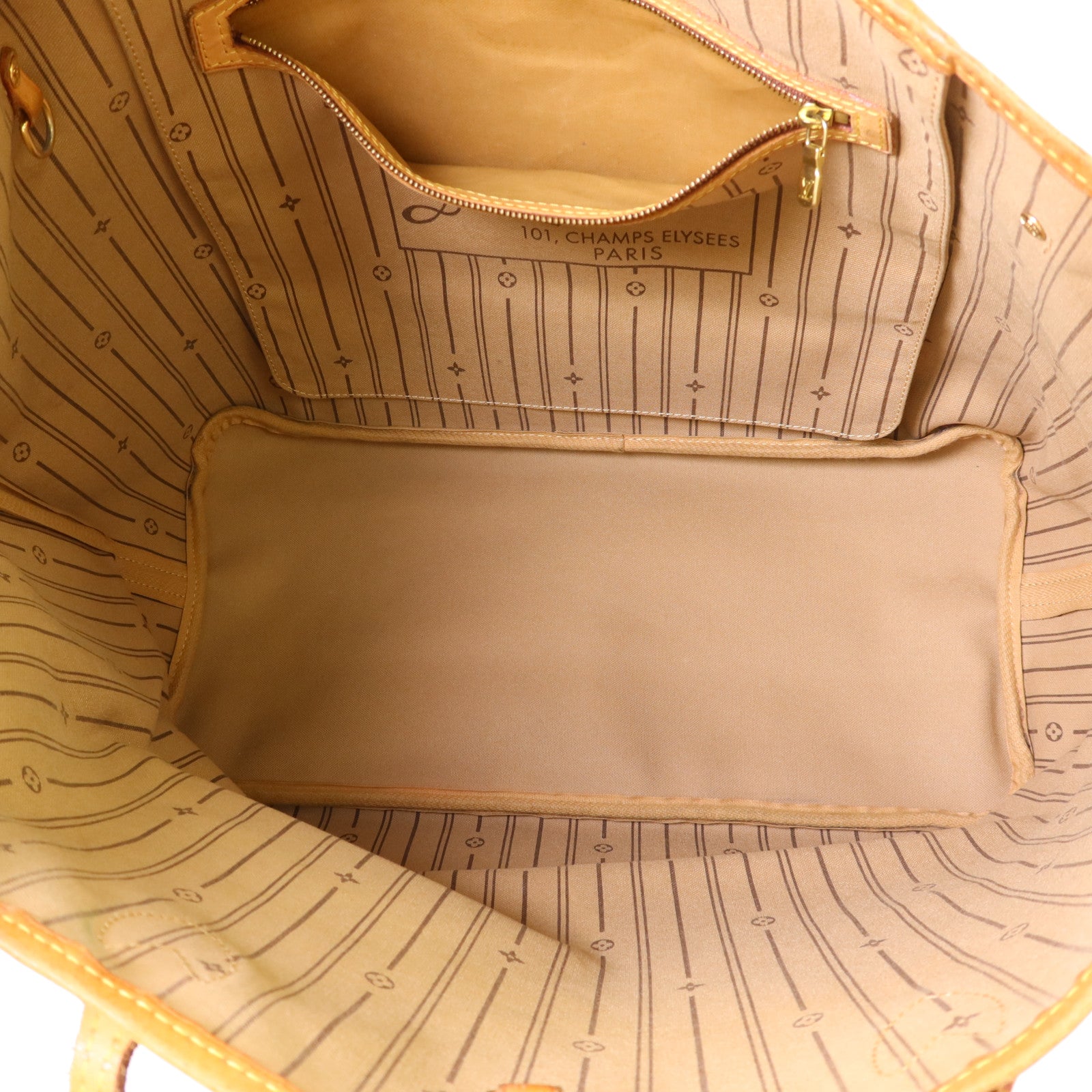 LOUIS VUITTON Monogram Neverfull GM Tote Bag金扣肩背袋