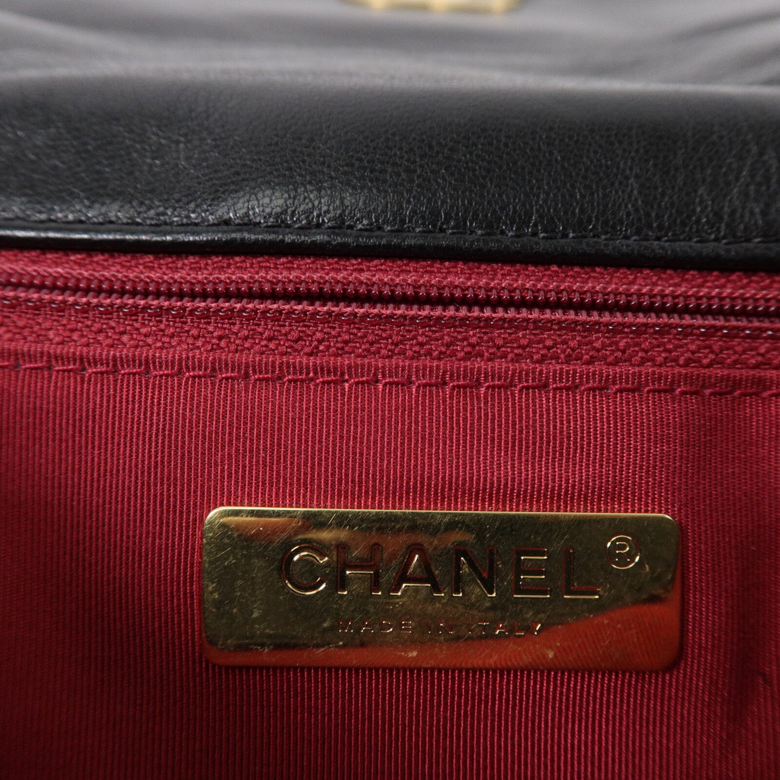 CHANEL 羊皮皮革C19 Small手挽肩背兩用袋