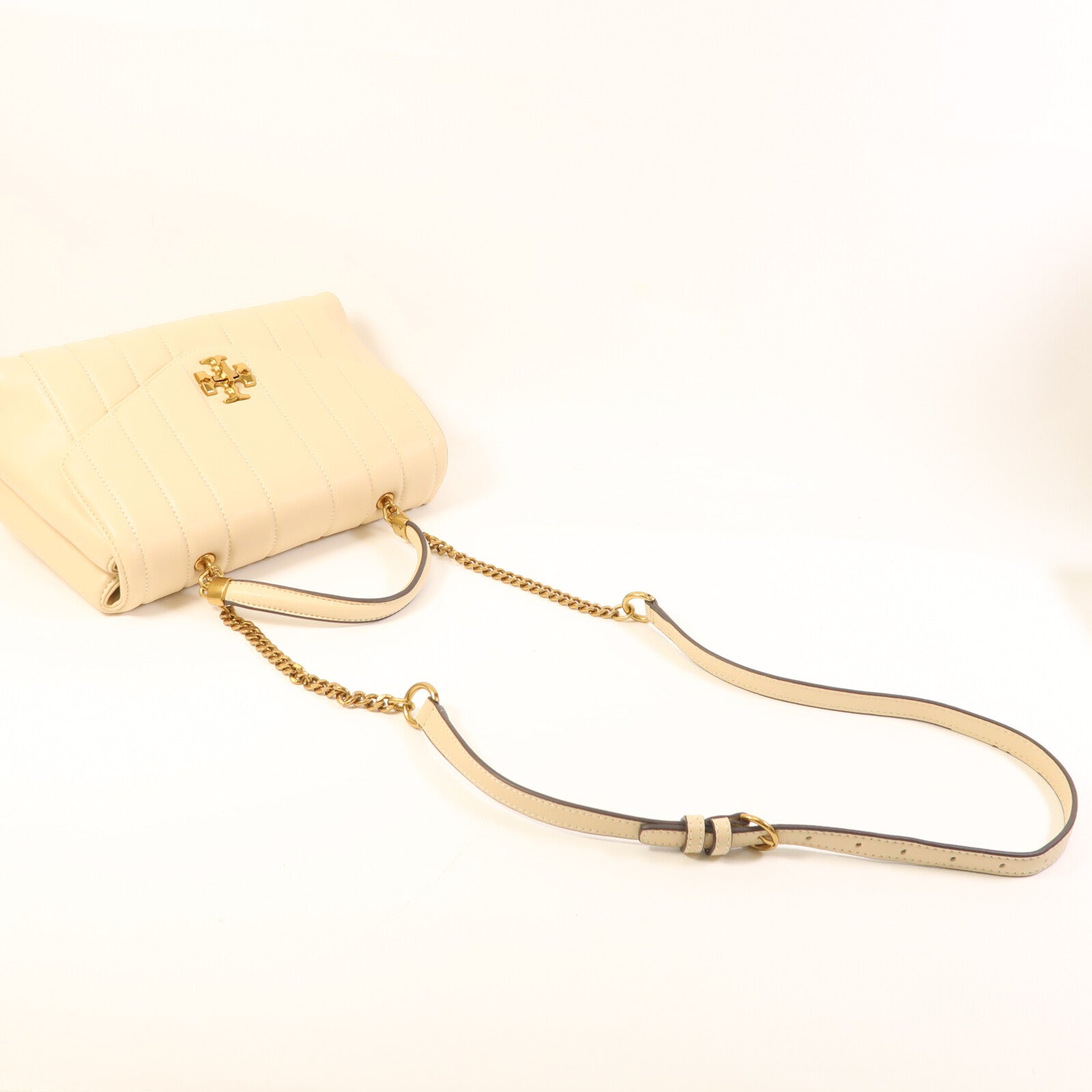 Tory Burch 牛皮皮革Kira Mini Top Handle手挽肩背兩用袋