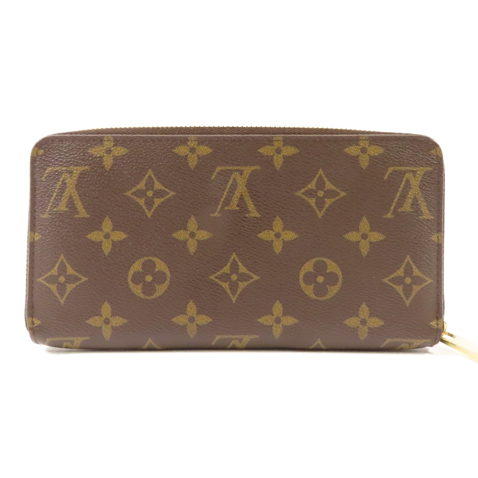 LOUIS VUITTON Monogram Zipper Long Wallet金扣長錢包
