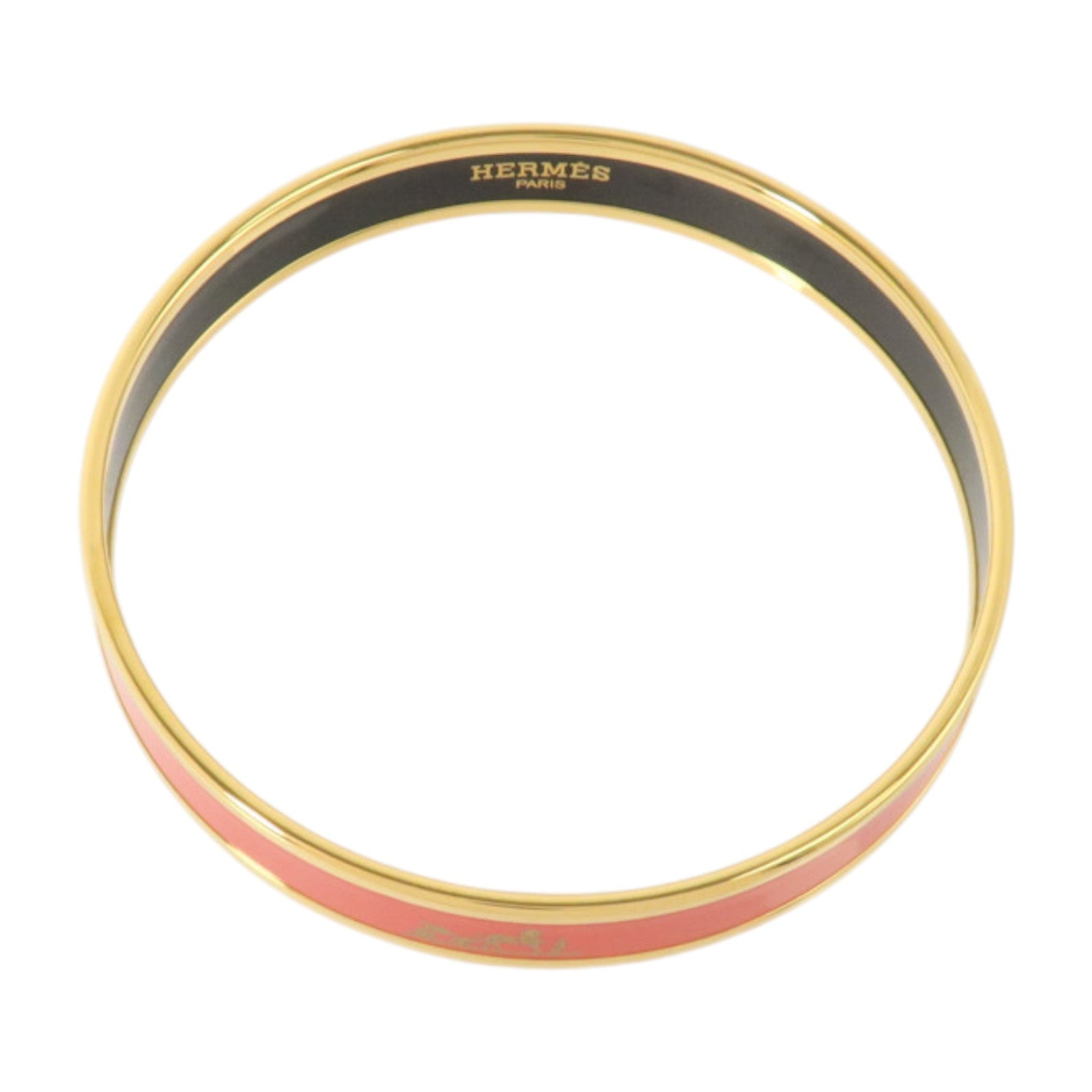 HERMES 金屬/琺瑯Caleche Bangle PM手鐲