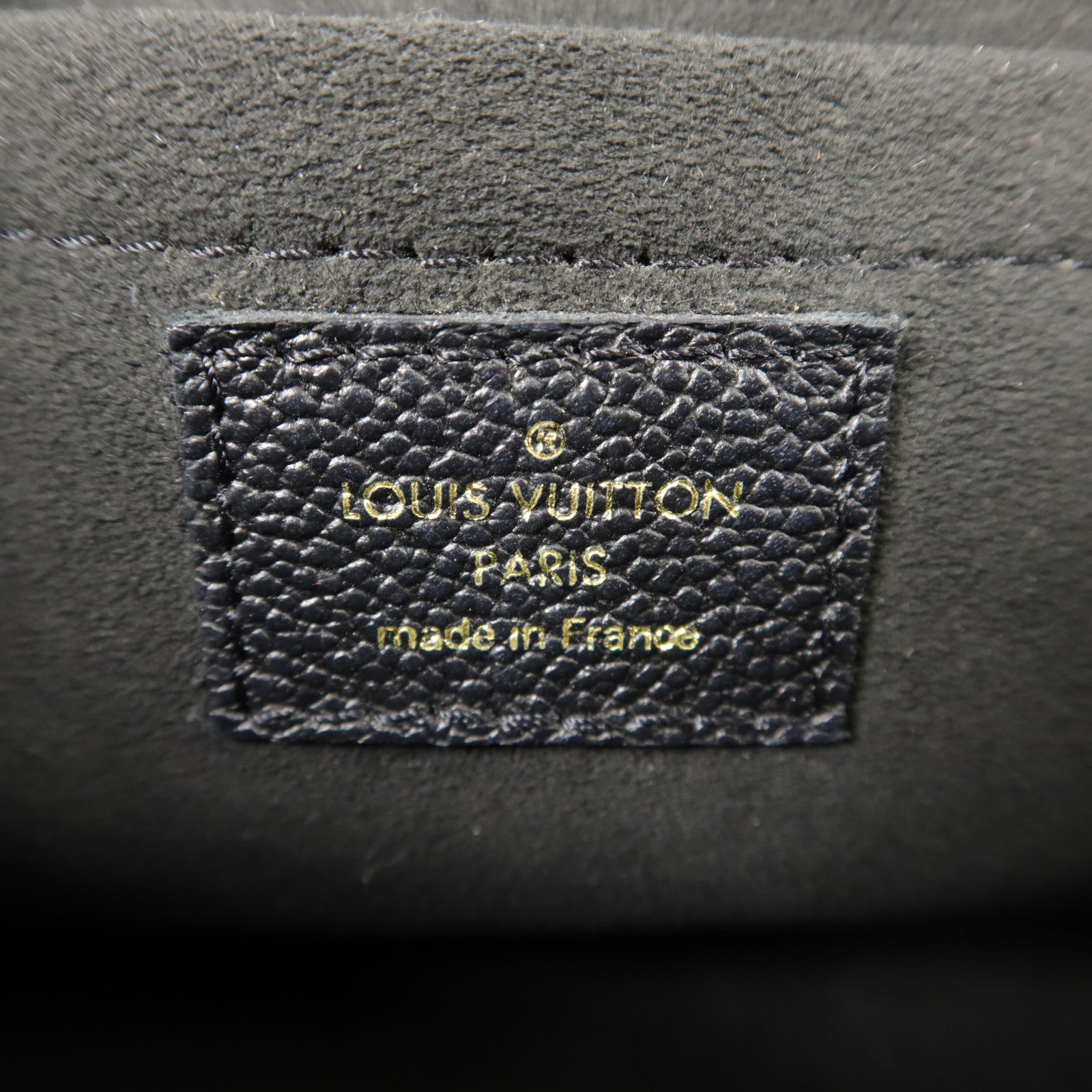 LOUIS VUITTON Monogram Empreinte Vavin BB鏈帶肩背袋