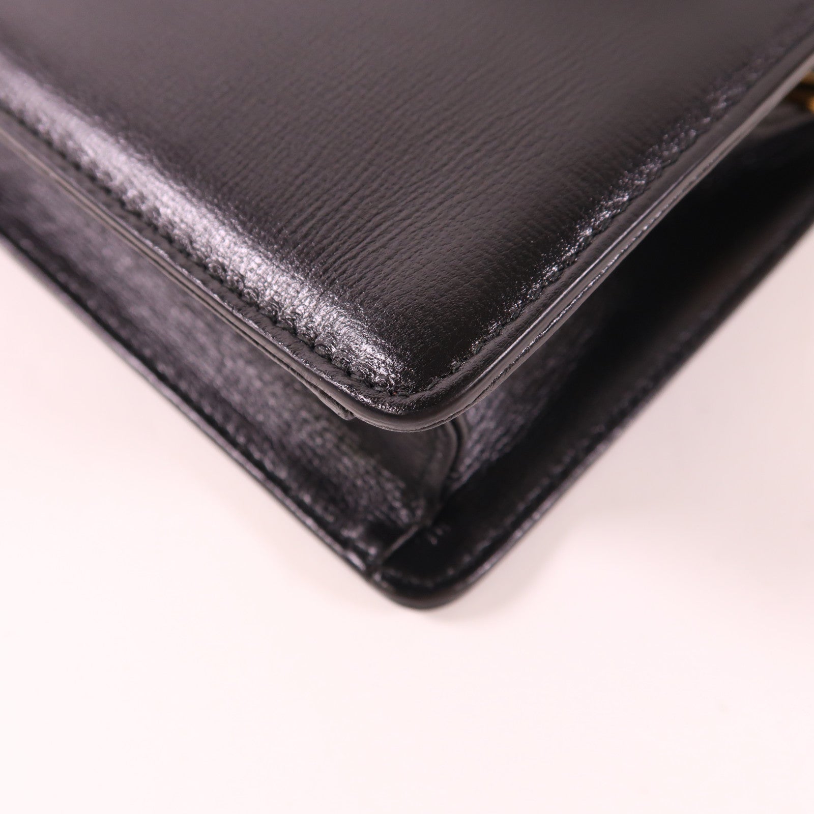 GUCCI 牛皮皮革Shoulder Bag金扣肩背袋