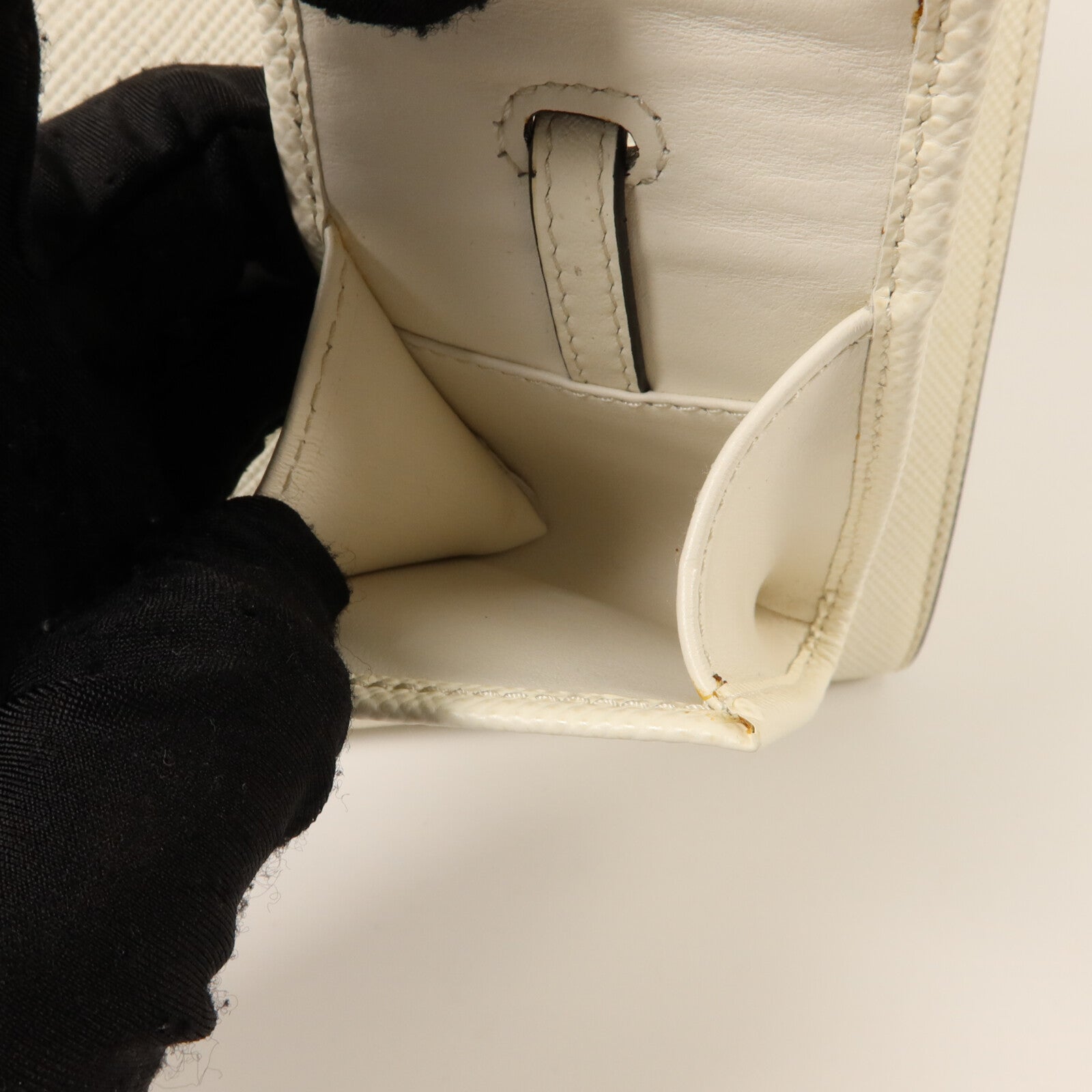 PRADA Saffiano皮革Robot 2 Way Bag手挽肩背兩用袋
