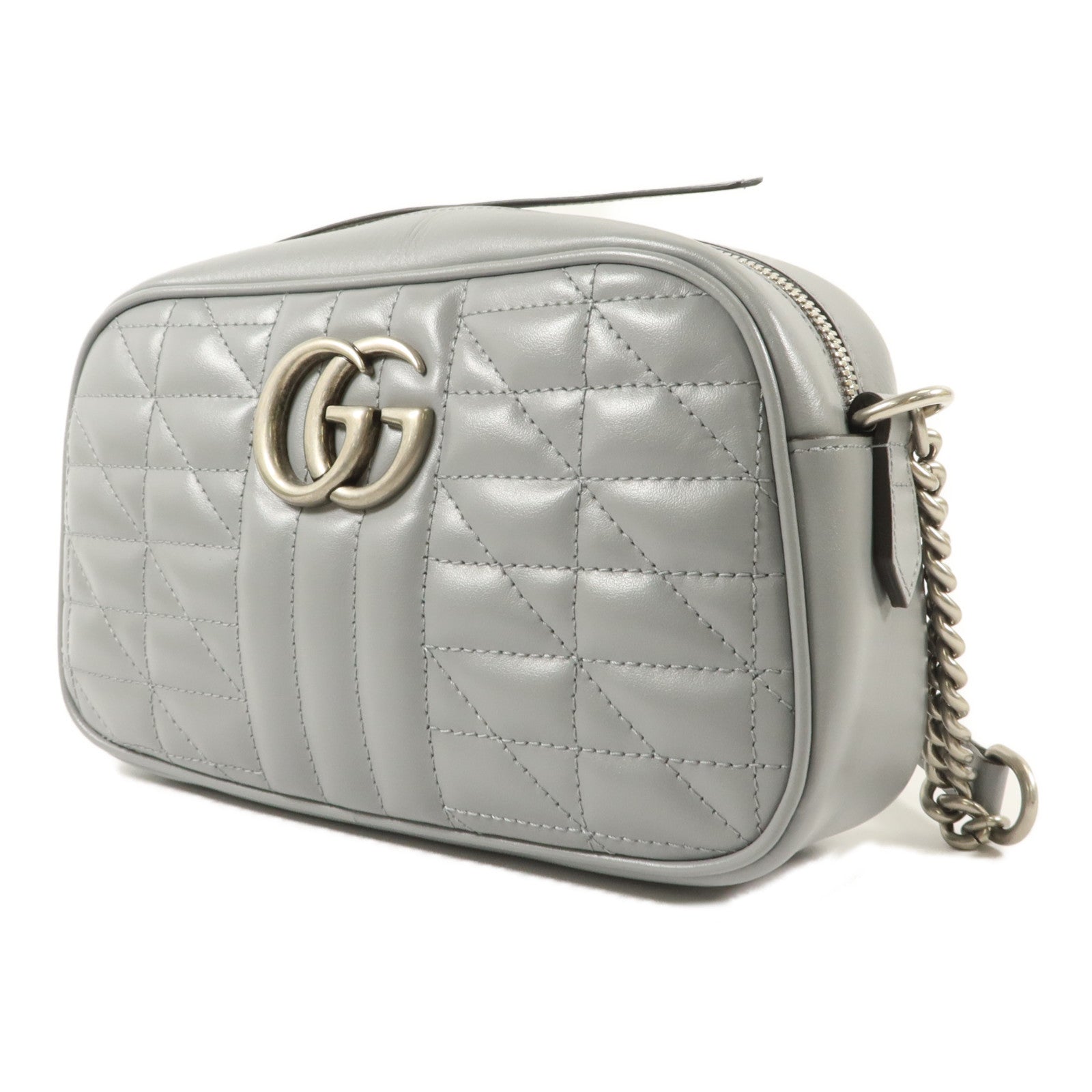 GUCCI 牛皮皮革GG Marmont Shoulder Bag肩背袋