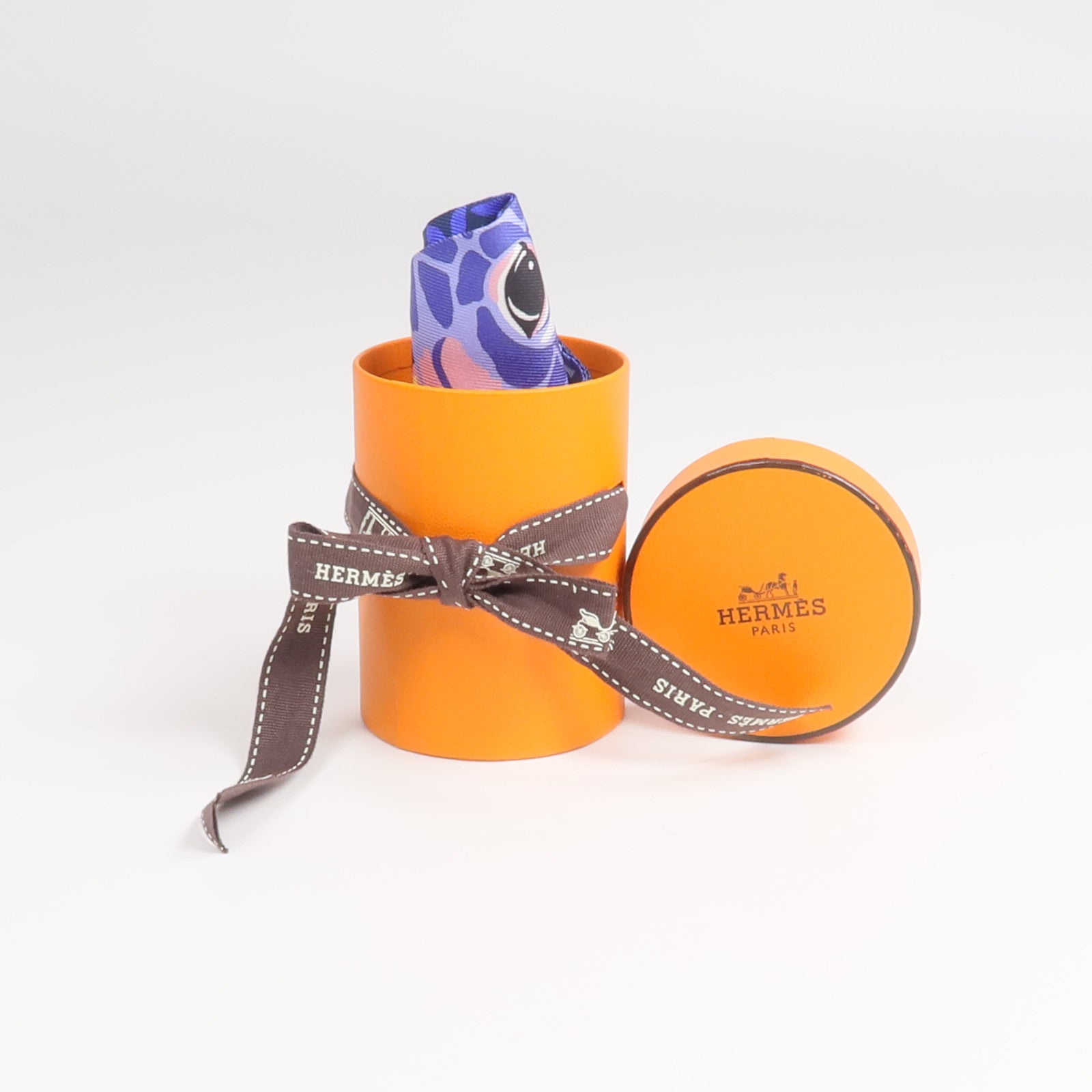 HERMES 絲質Twilly絲巾