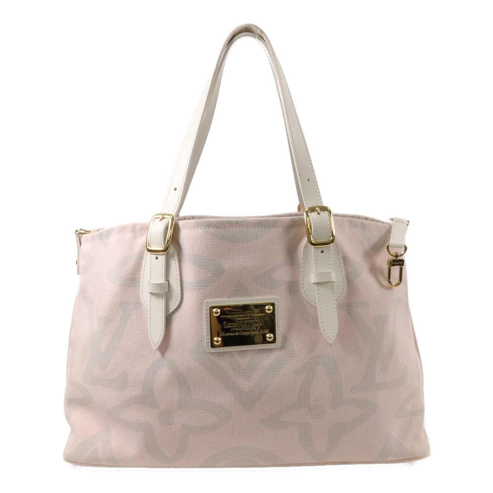 LOUIS VUITTON 帆布Tahitienne Cabas PM手挽袋