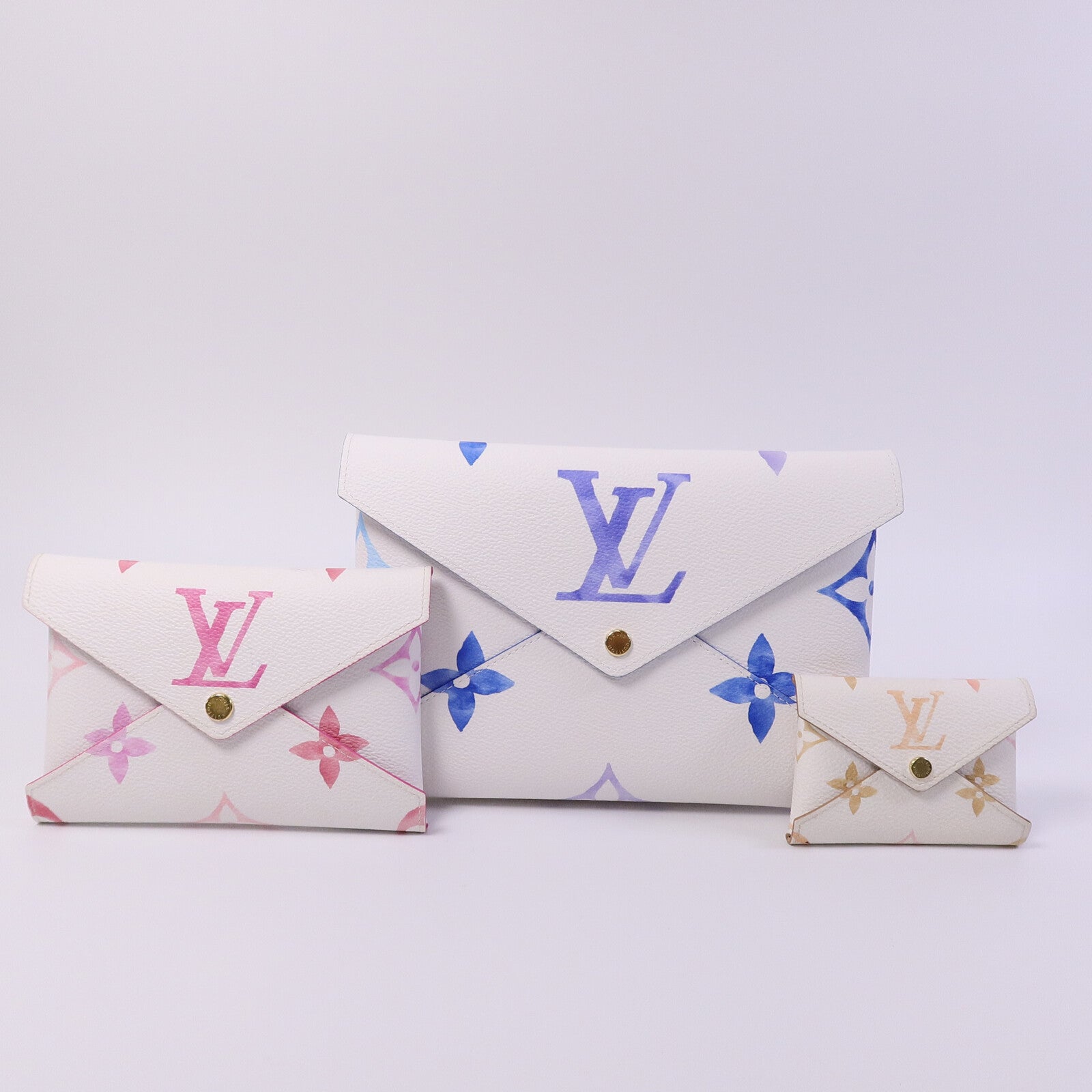 LOUIS VUITTON Monogram Flower Tile Kirigami Pochette手拿包