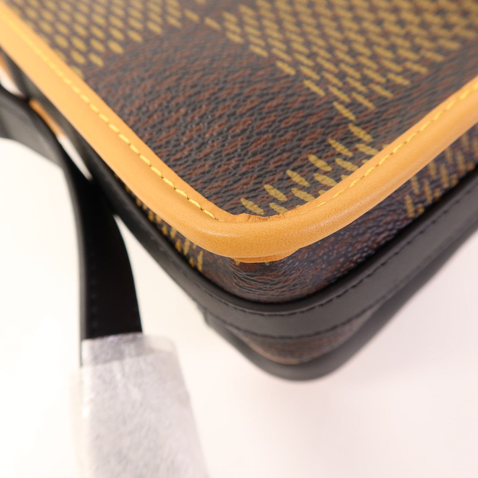 LOUIS VUITTON Damier Giant/Monogram LV x Nigo Nano Amazone肩背袋