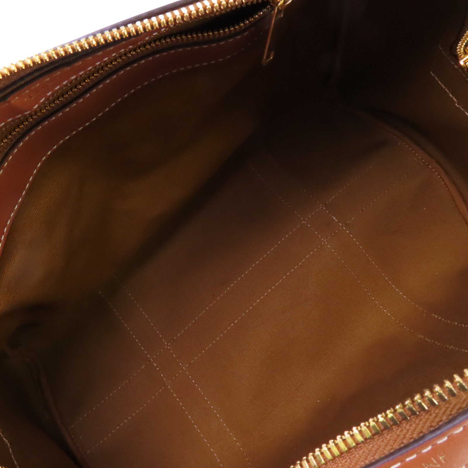 CELINE Triomphe帆布Large Boston金扣手挽肩背兩用袋