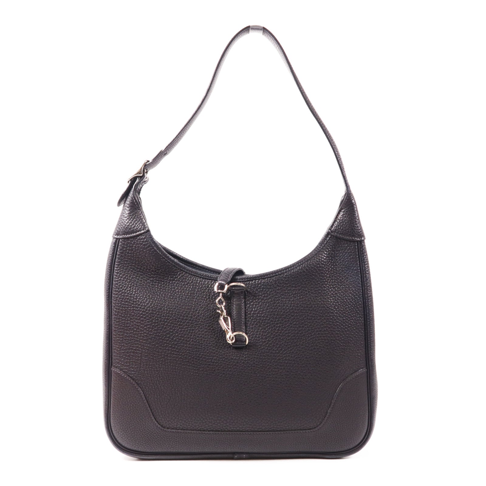 HERMES Clemence皮革Trim 31銀扣肩背袋