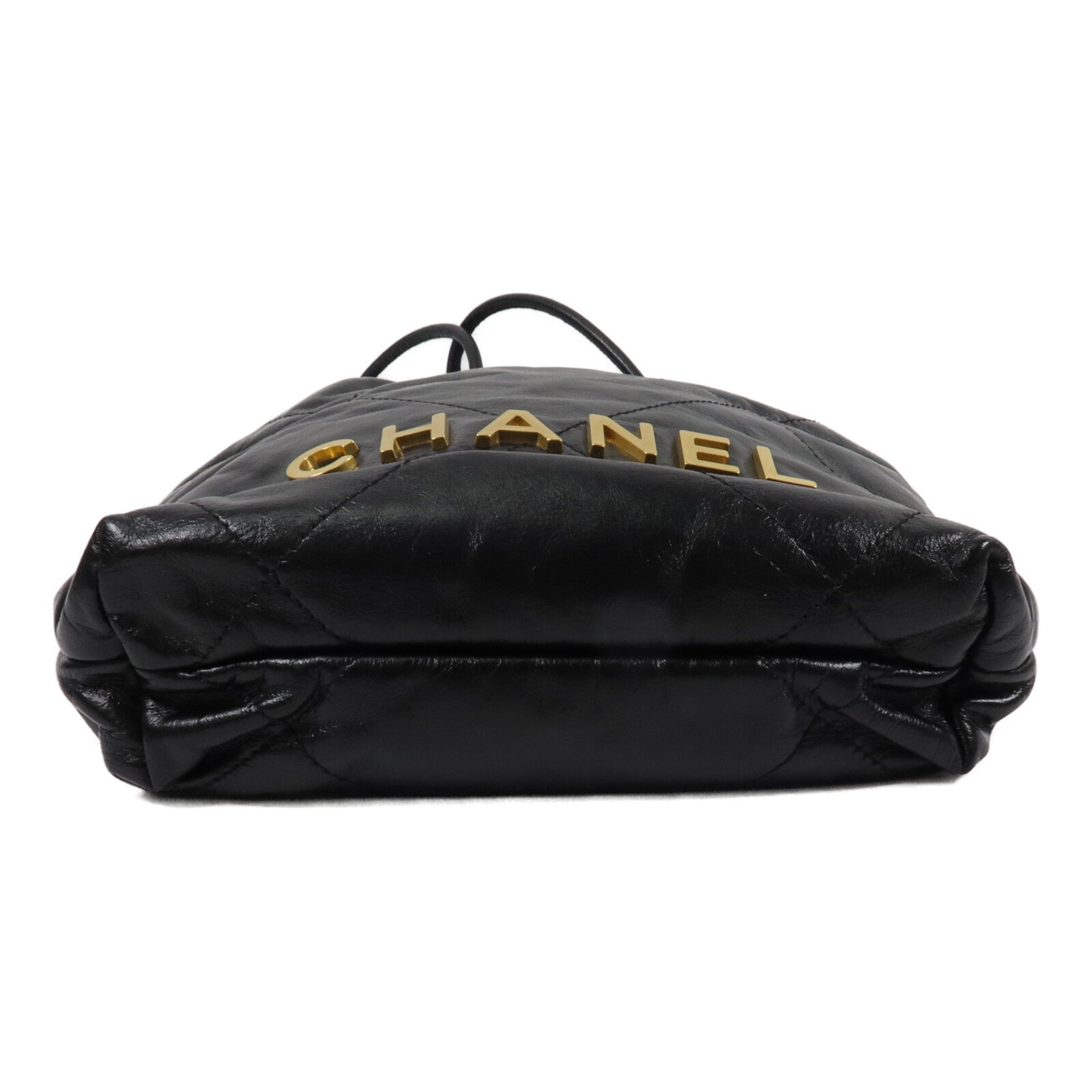CHANEL 牛皮皮革Chanel 22 Mini鏈帶肩背袋