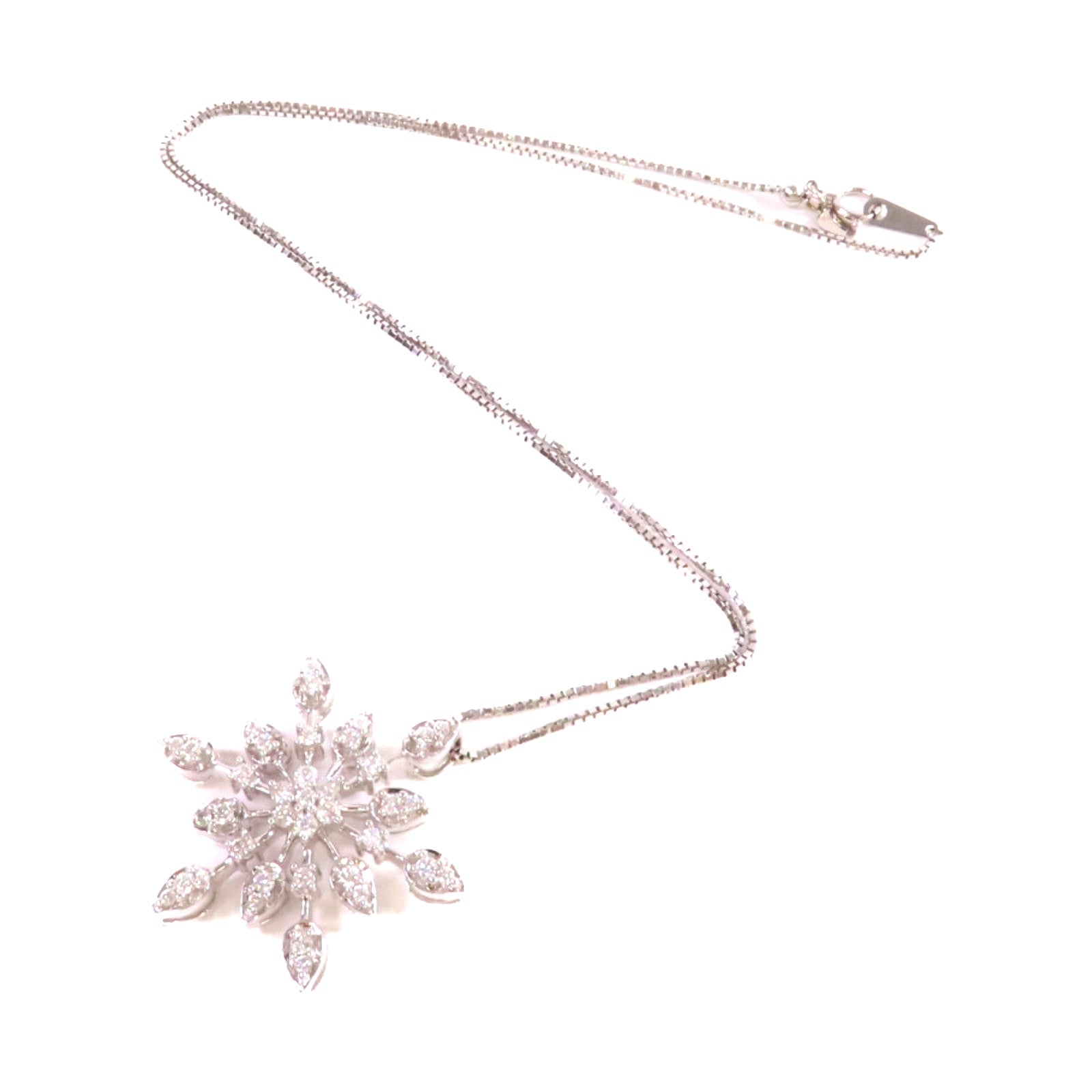 JEWELRY 【激減優惠】18K白金/1.00ct鑽石Diamond Necklace項鍊